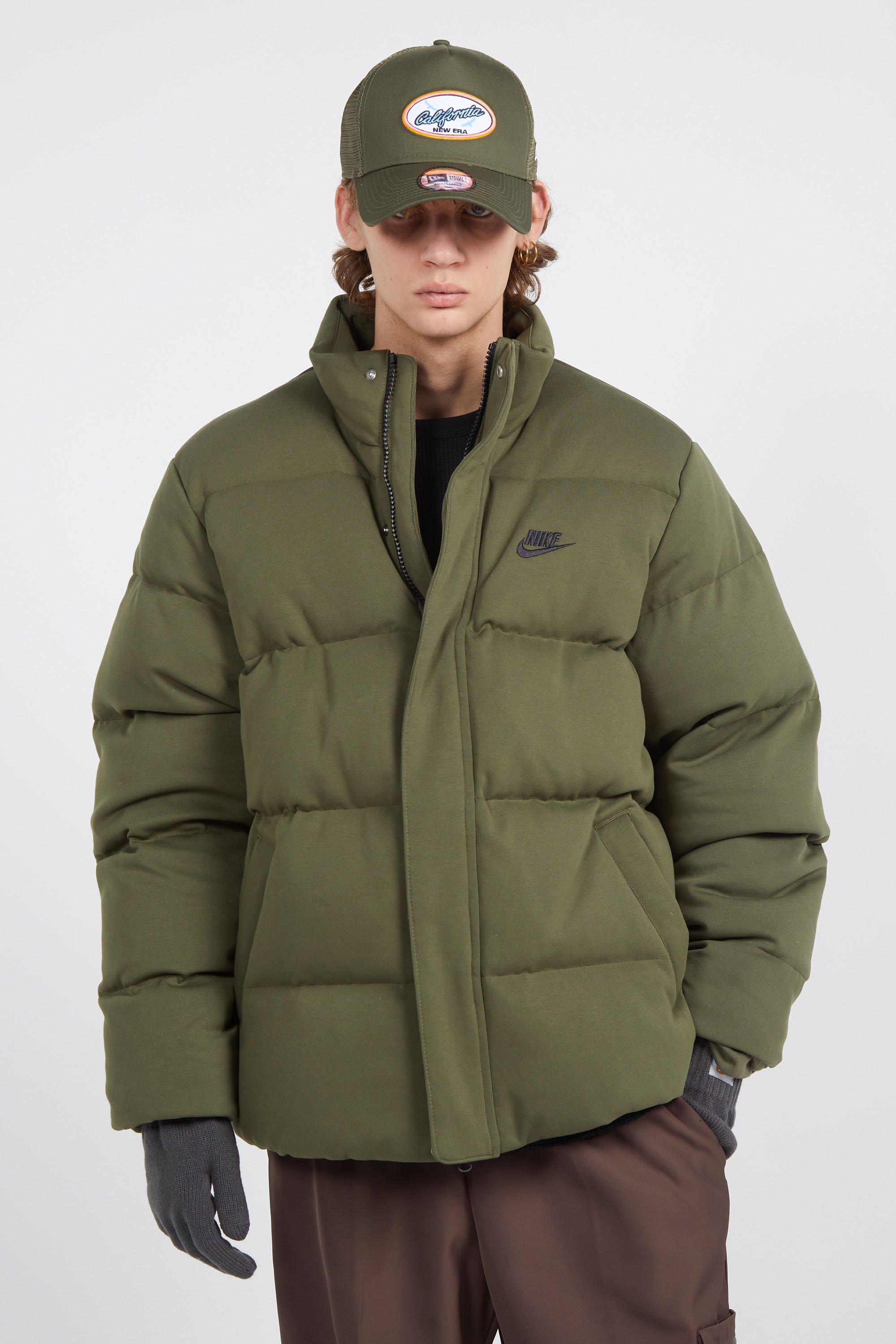 puffer coat | Green by NIKE puffer coat Green