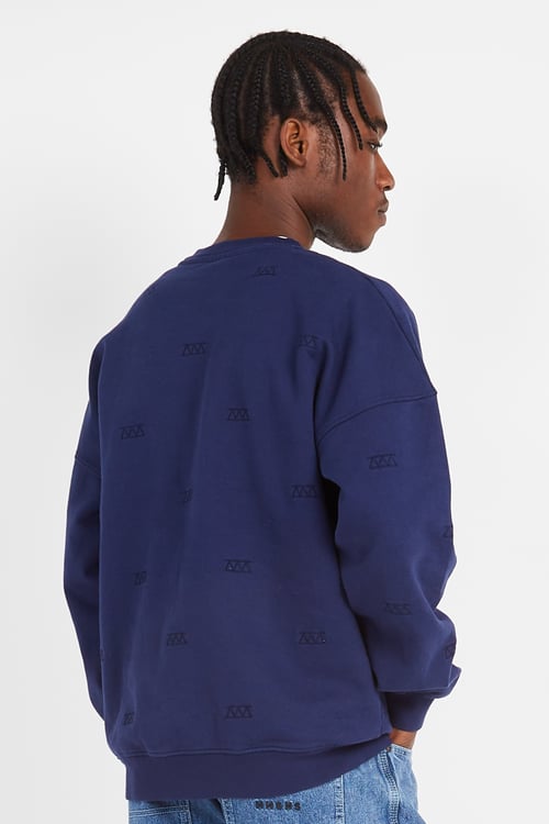 HOLOGRAM Sweatshirt Bleu