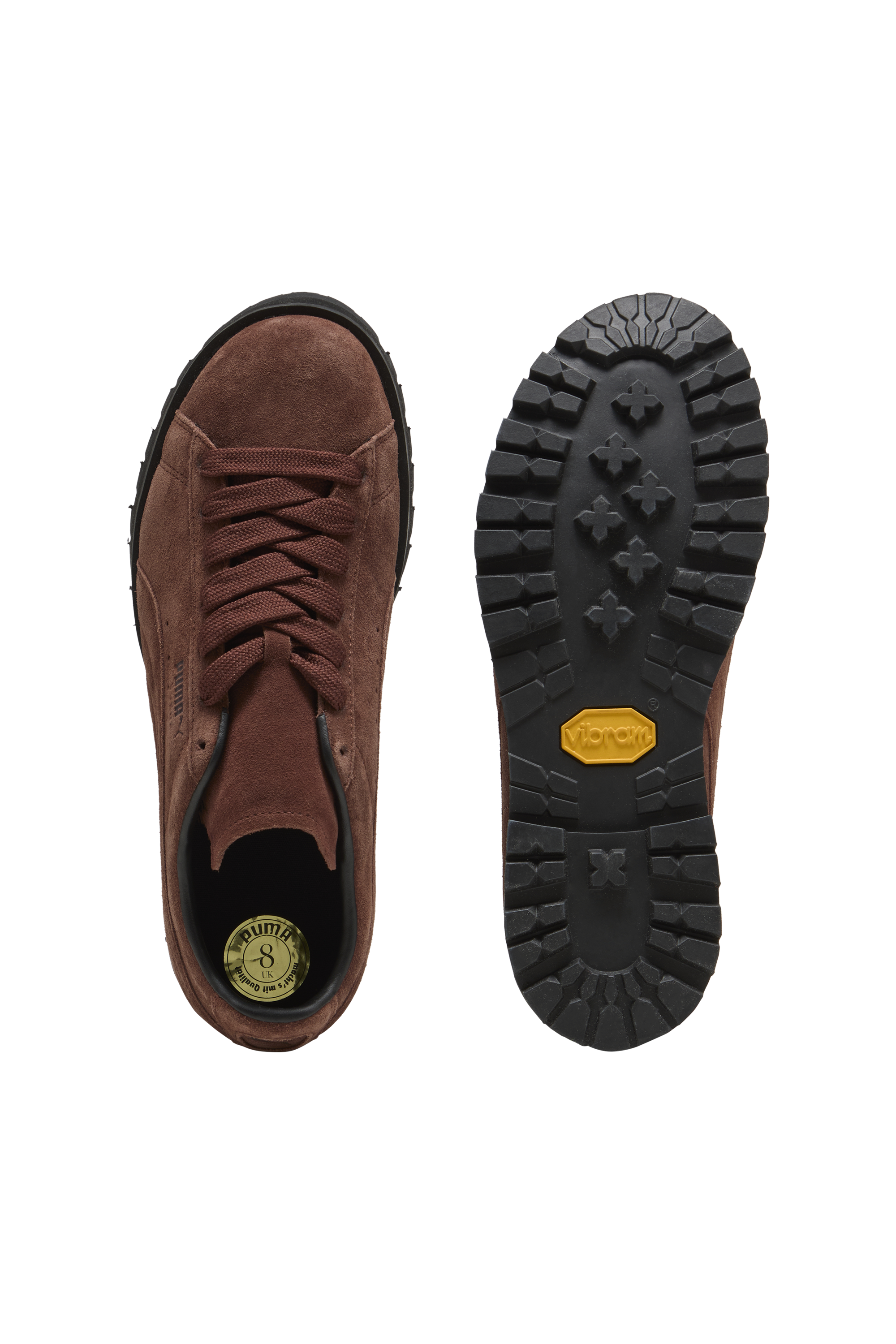 Men?s Storm 96 LO fabric and leather sneakers | Brown PUMA Women