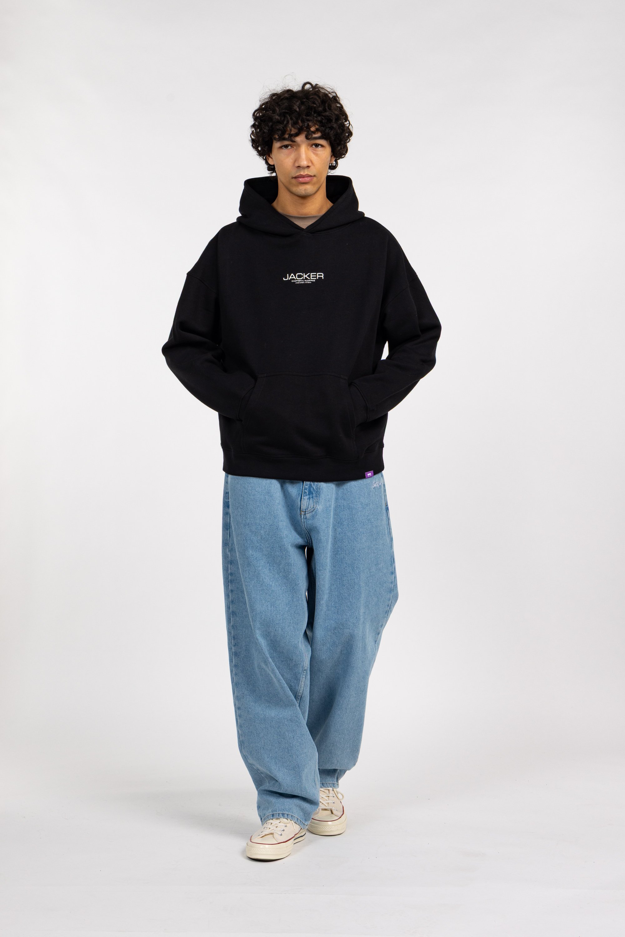 Tommy badge sweatshirt JACKER Black
