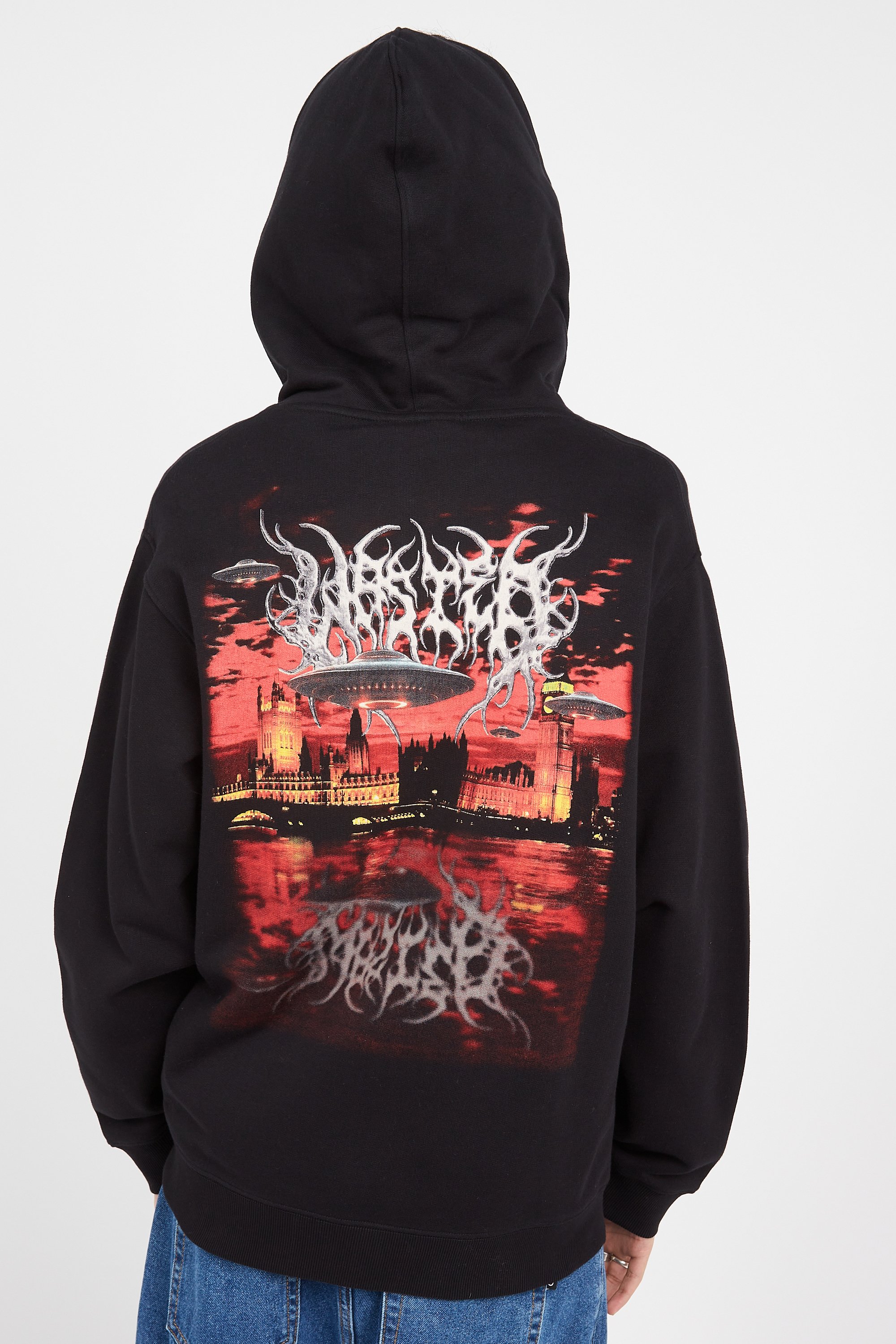 Hoodie zippé | Noir WASTED Homme