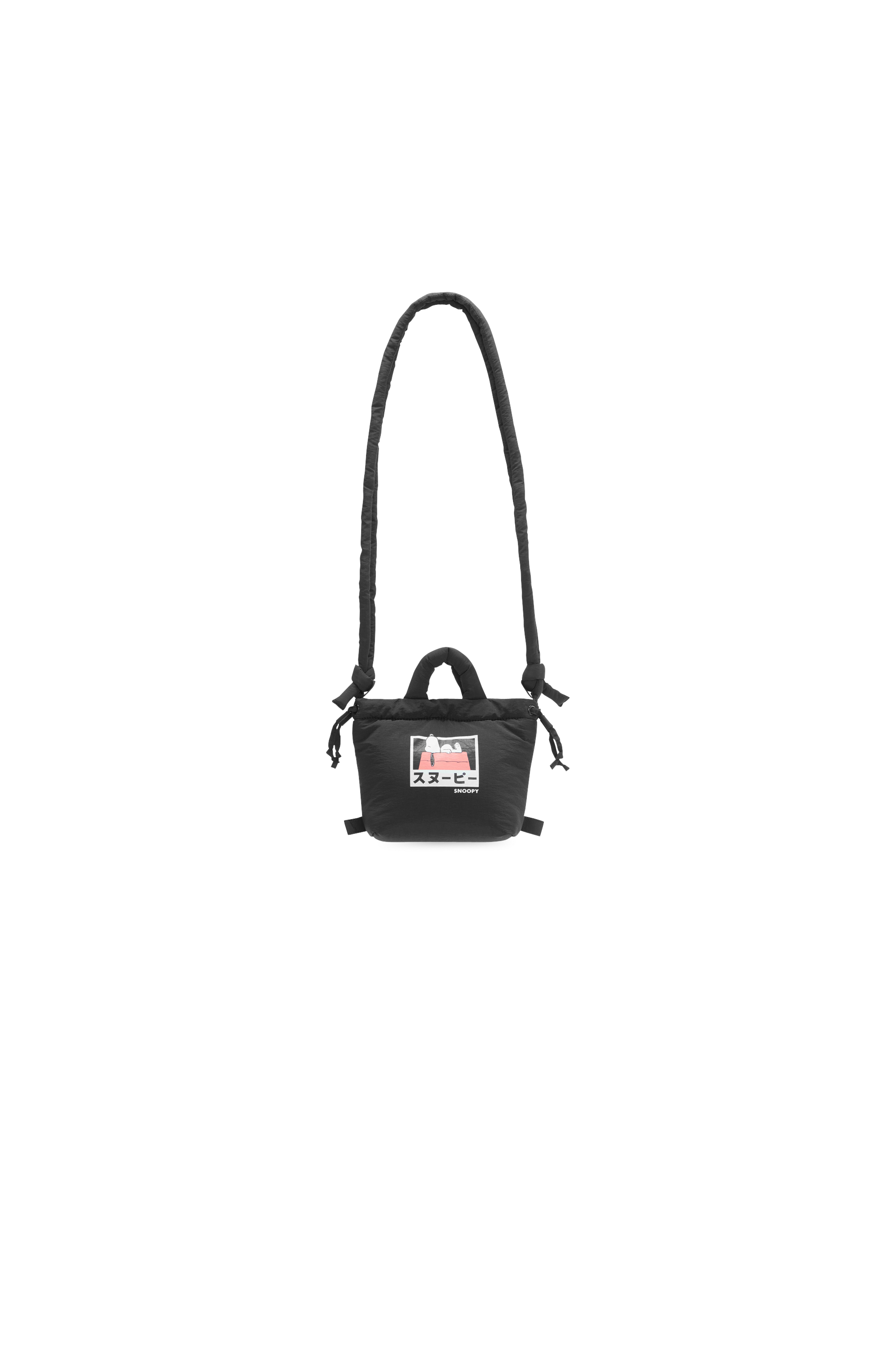 Shoulder bag MICRO ONA Peanuts black