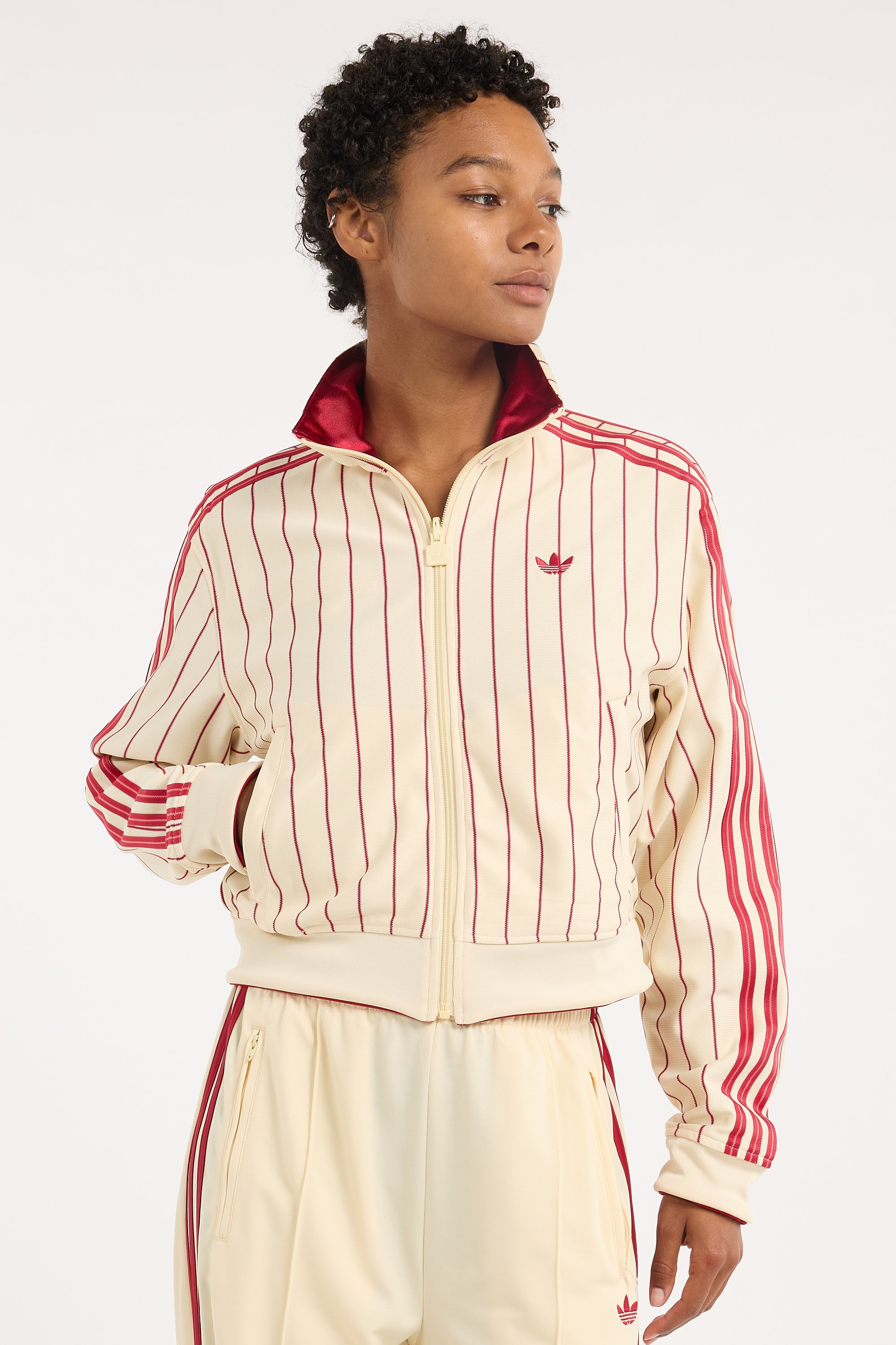 Veste de survêtement | Beige ADIDAS Femme
