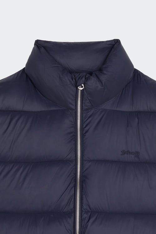 SCHOTT puffer coat Blue