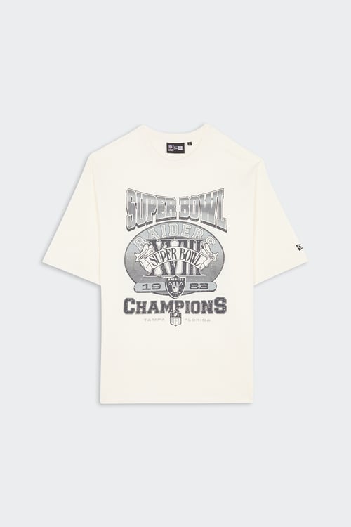 NEW ERA T-shirt Beige