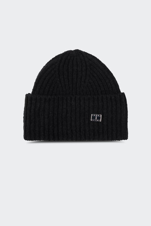 TOMMY JEANS Beanie Black