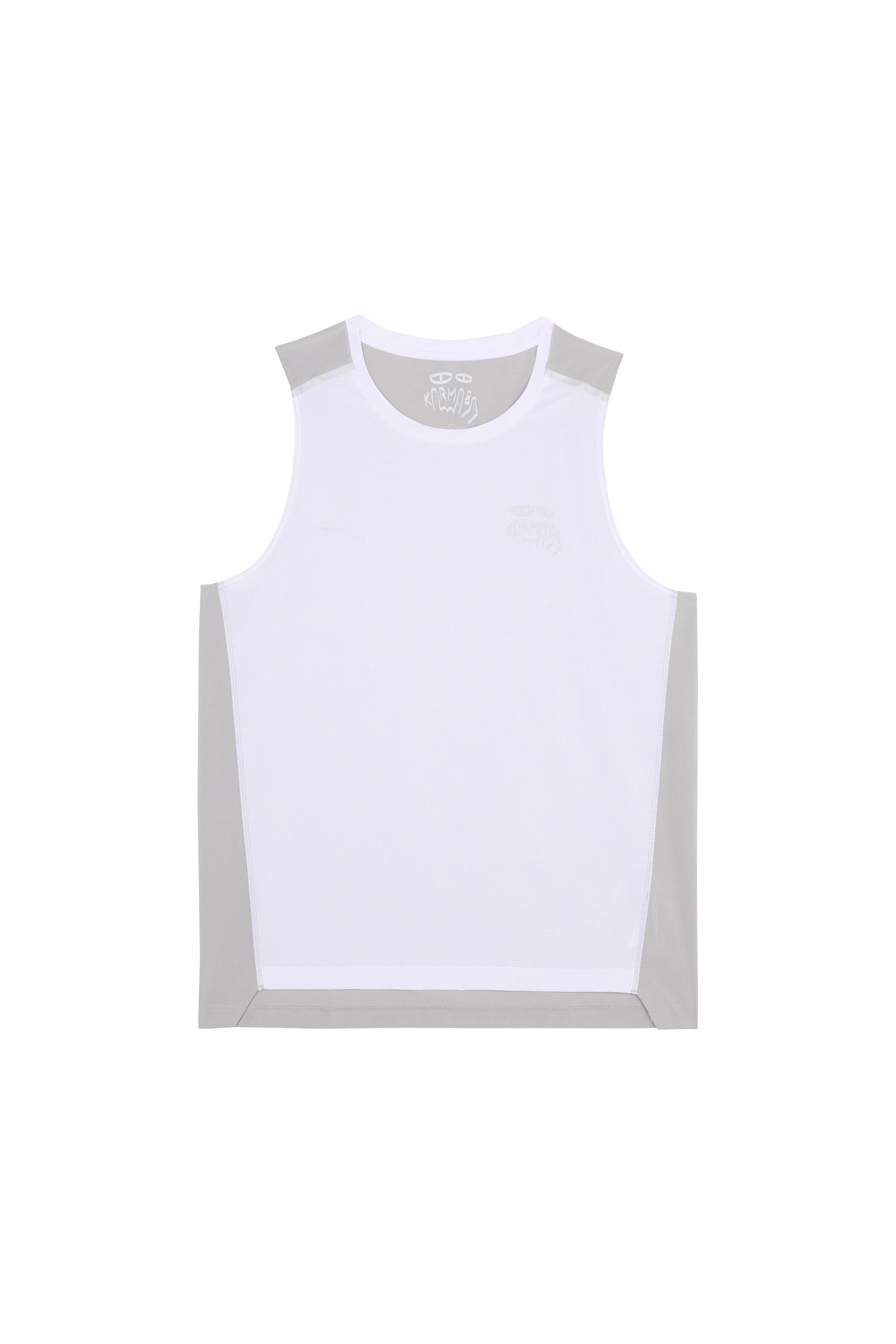 Regular-fit round-neck cotton T-shirt  Grey