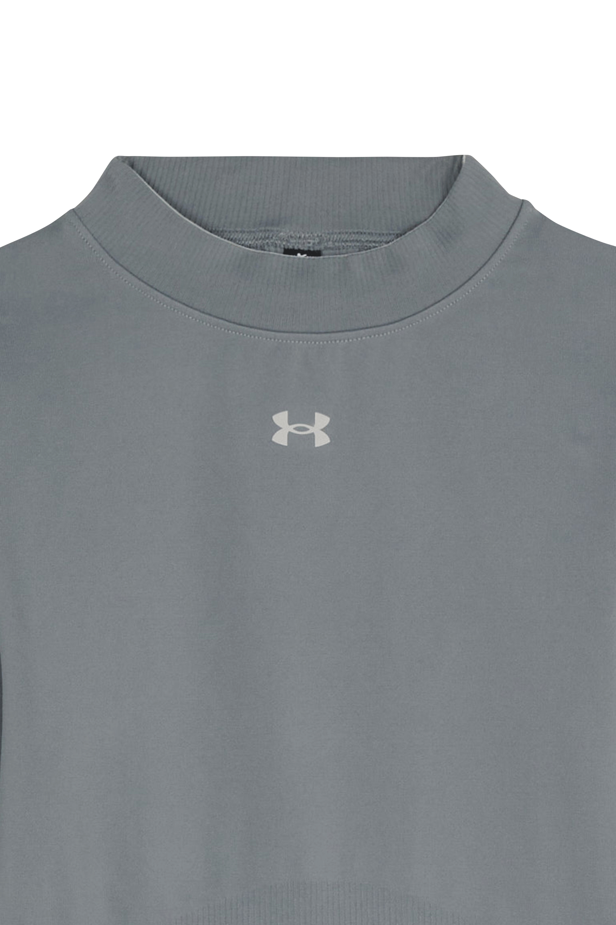 Regular-fit round-neck cotton T-shirt Grey