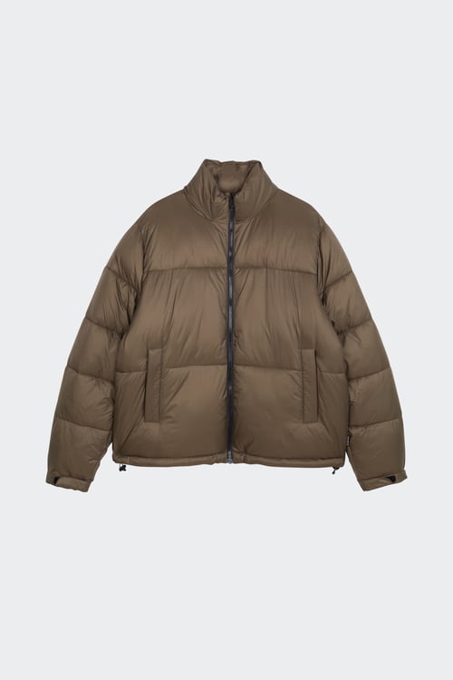 Schott Homme doudoune Taille M - Marron