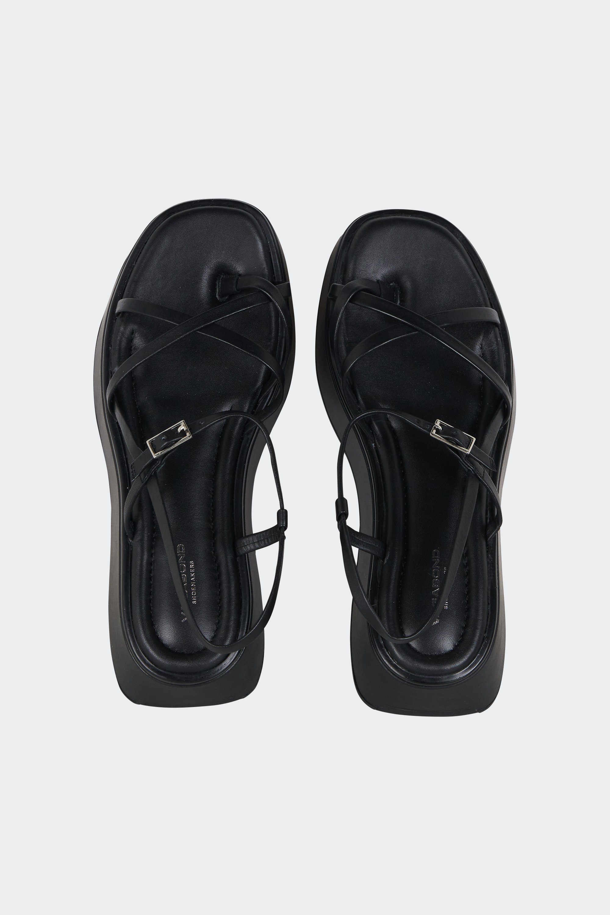 Flat sandals | Black by VAGABOND SHOEMAKERS Flat sandals Black