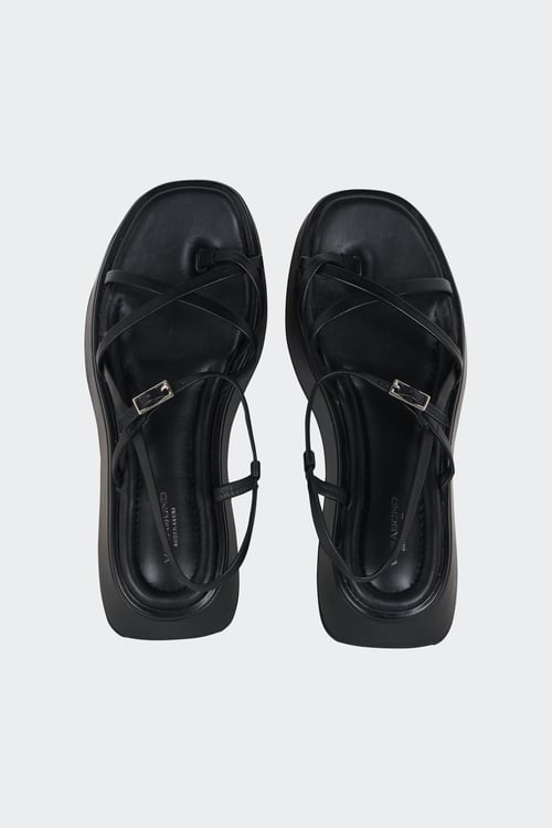 VAGABOND SHOEMAKERS Sandales plates Noir