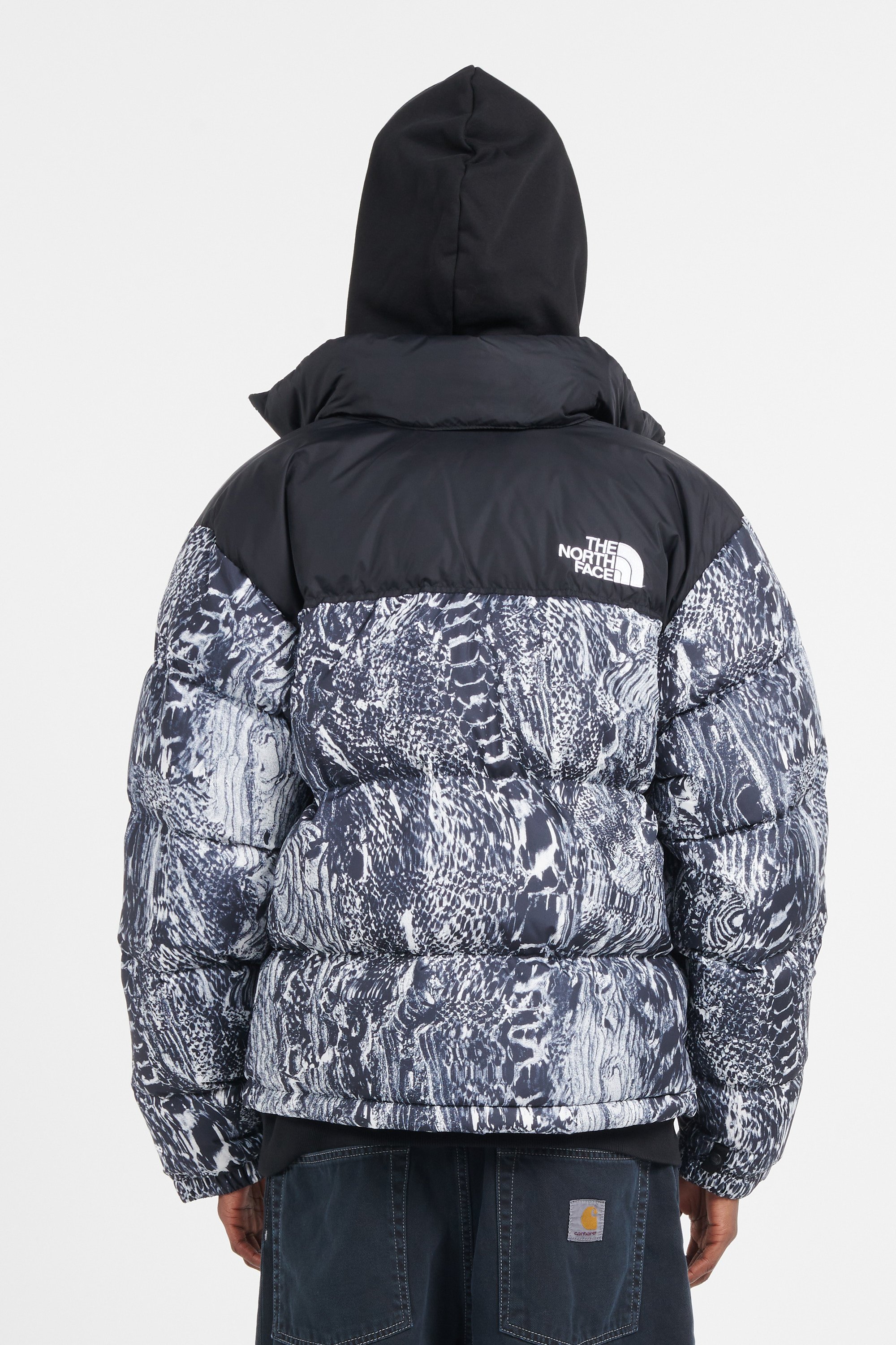 Lightweight quilted padded jacket with high neck | Black by THE NORTH FACE Lightweight quilted padded jacket with high neck Black