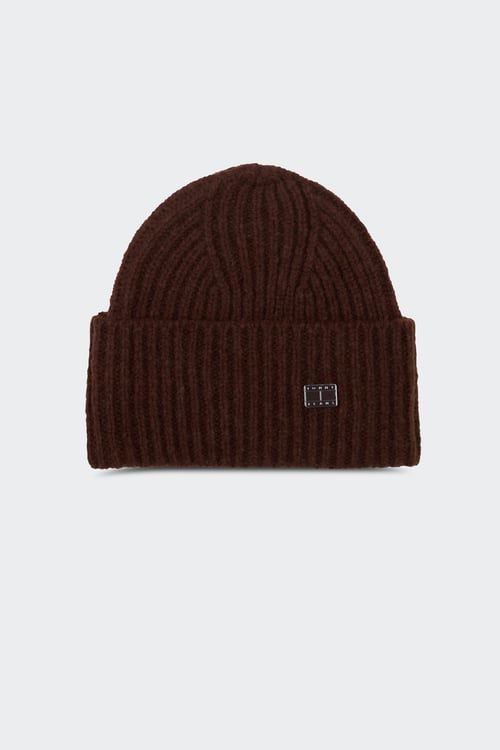 TOMMY JEANS Beanie Brown