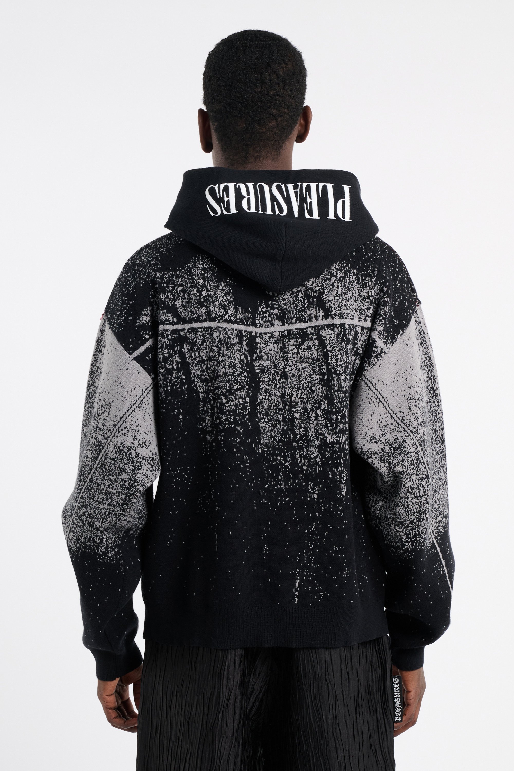 Sweat oversize en coton Noir