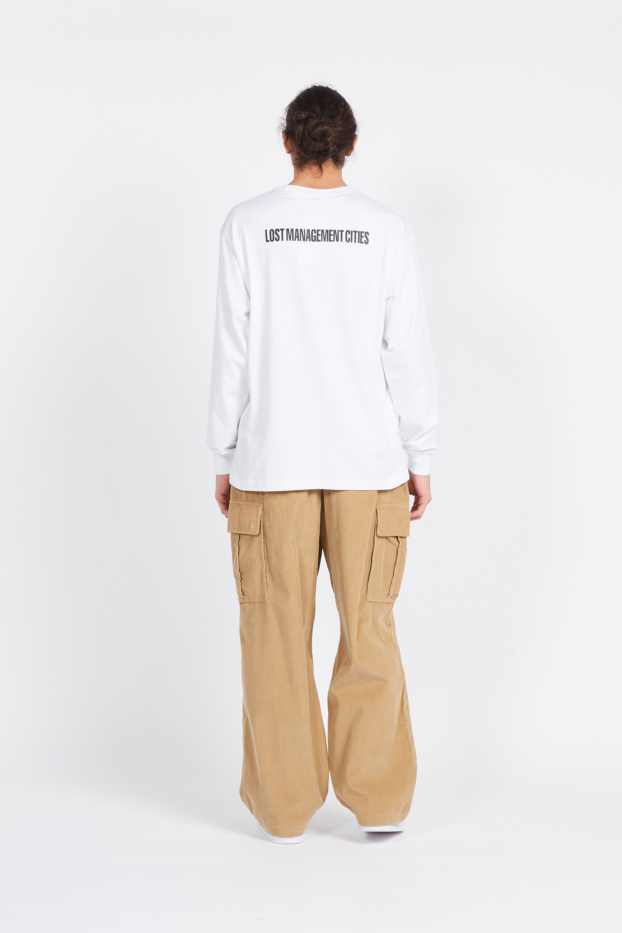 Pantalon cargo Beige