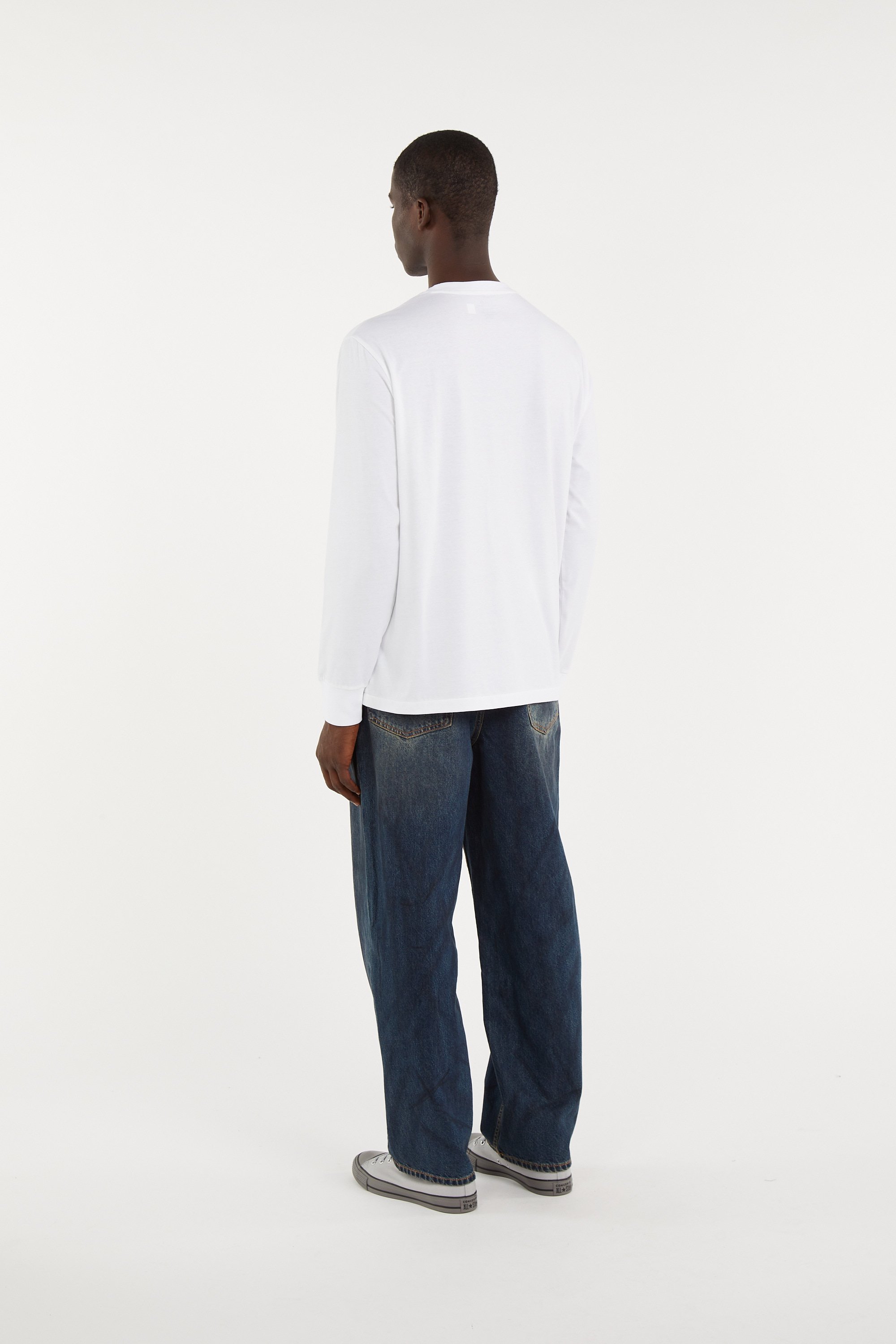 Round-neck cotton T-shirt | White POLO RALPH LAUREN Men