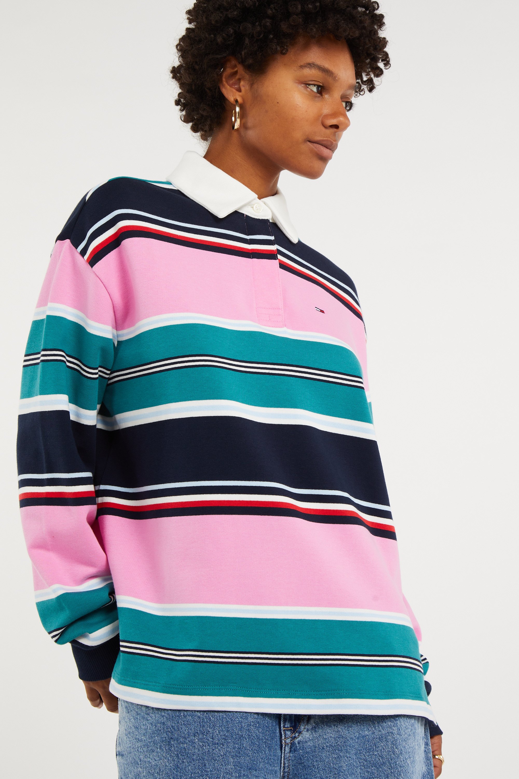 Polo | Rose TOMMY JEANS Femme
