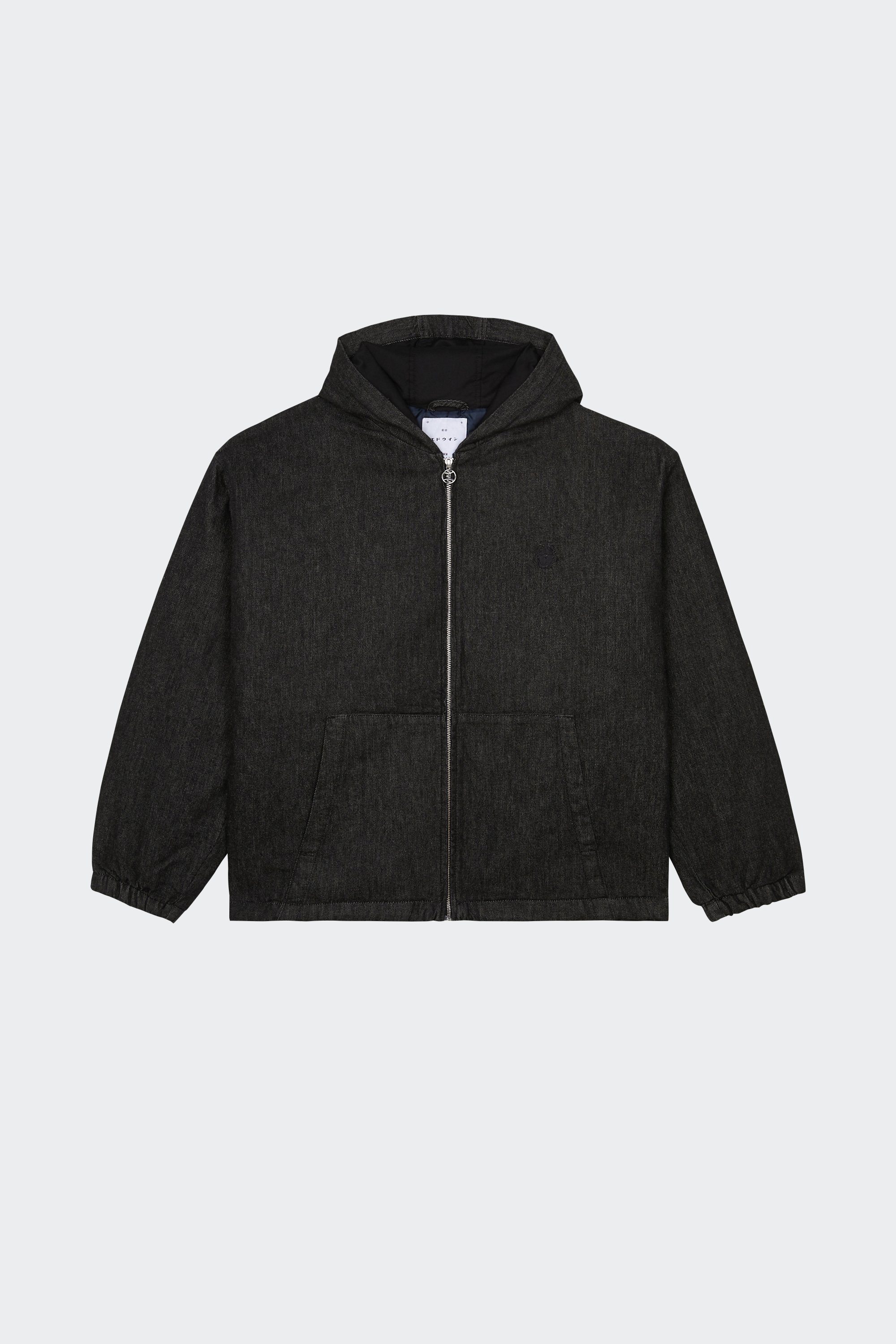 Lightweight quilted padded jacket with high neck | Black by EDWIN Lightweight quilted padded jacket with high neck Black