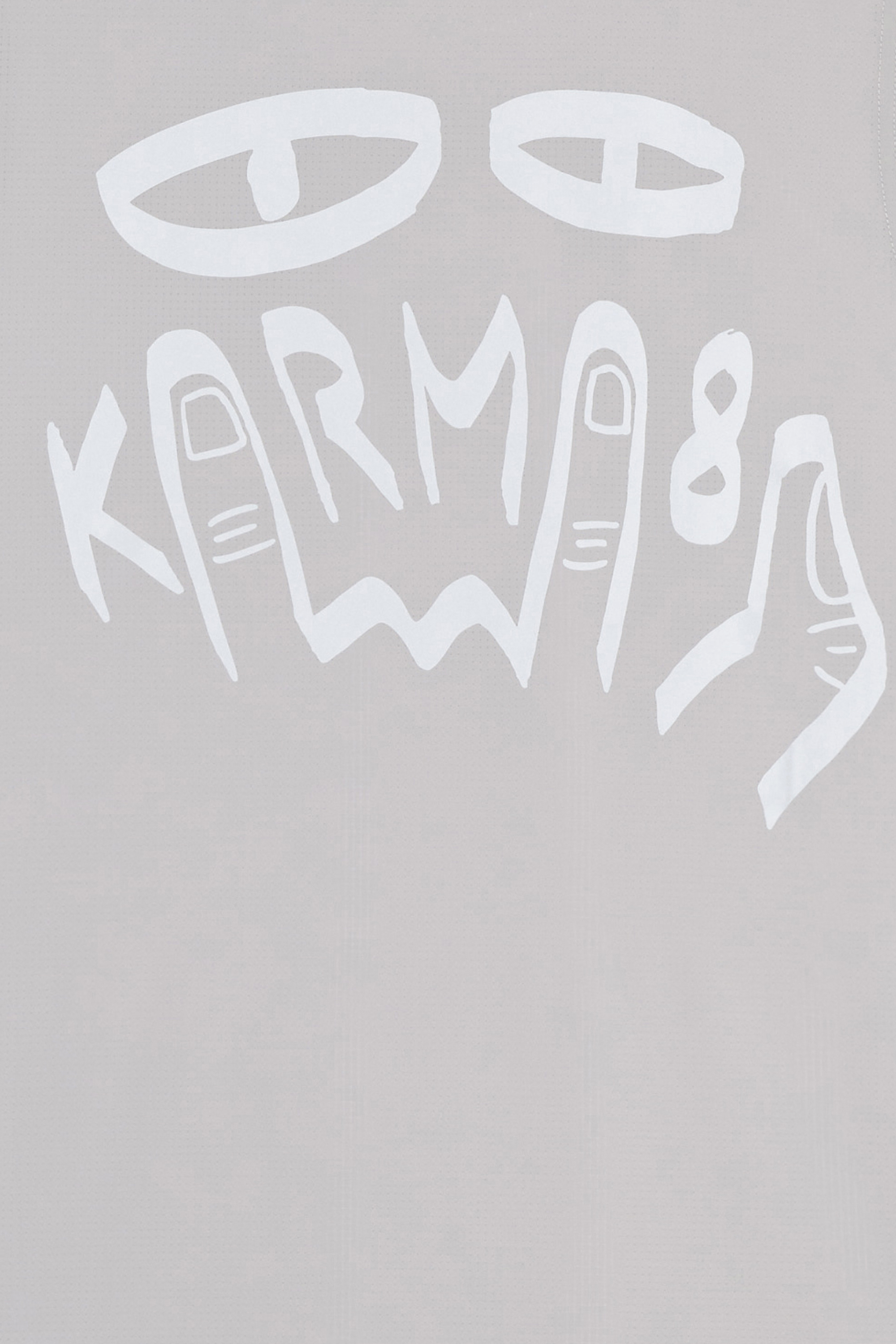 Regular-fit round-neck cotton T-shirt Grey