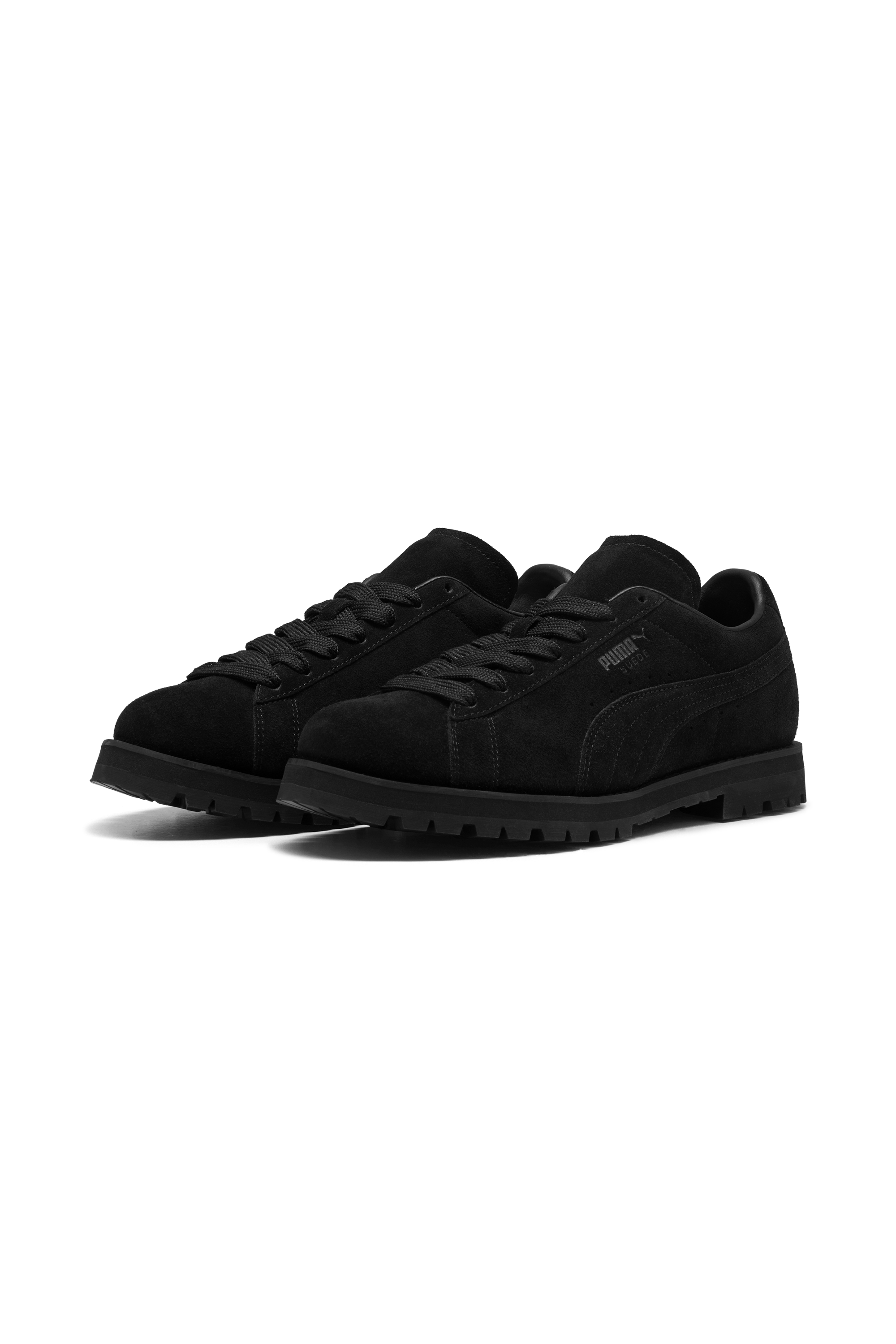 Men?s Storm 96 LO fabric and leather sneakers | Black PUMA Women