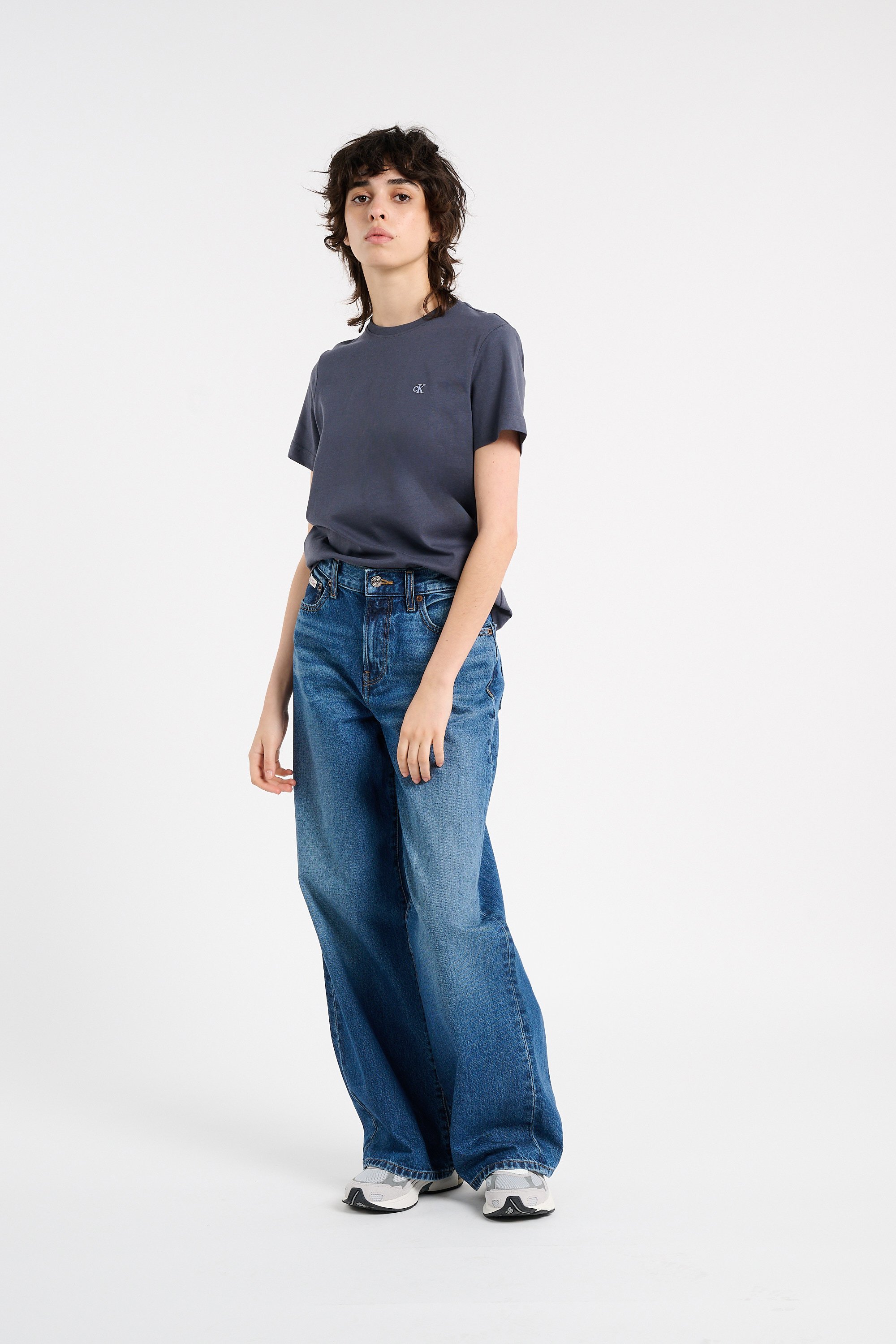 T-shirt | Bleu CALVIN KLEIN Femme