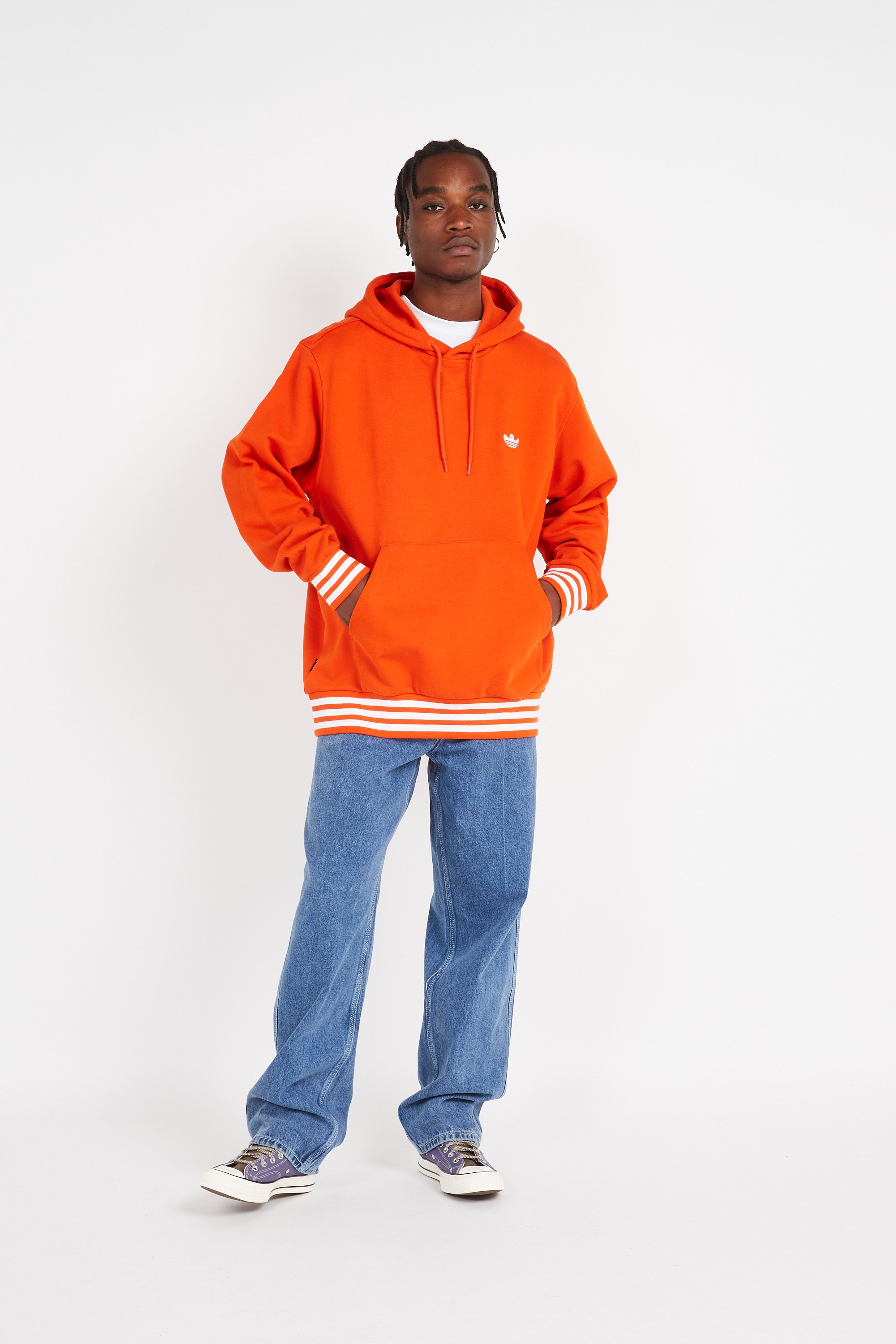 Hoodie H Shmoo Hoodie Orange Adidas Action Sport Man Citadium