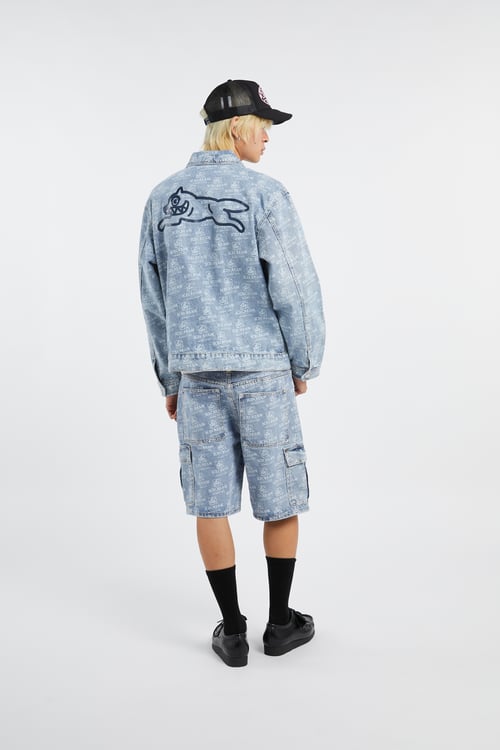 ICE CREAM Short Bleu