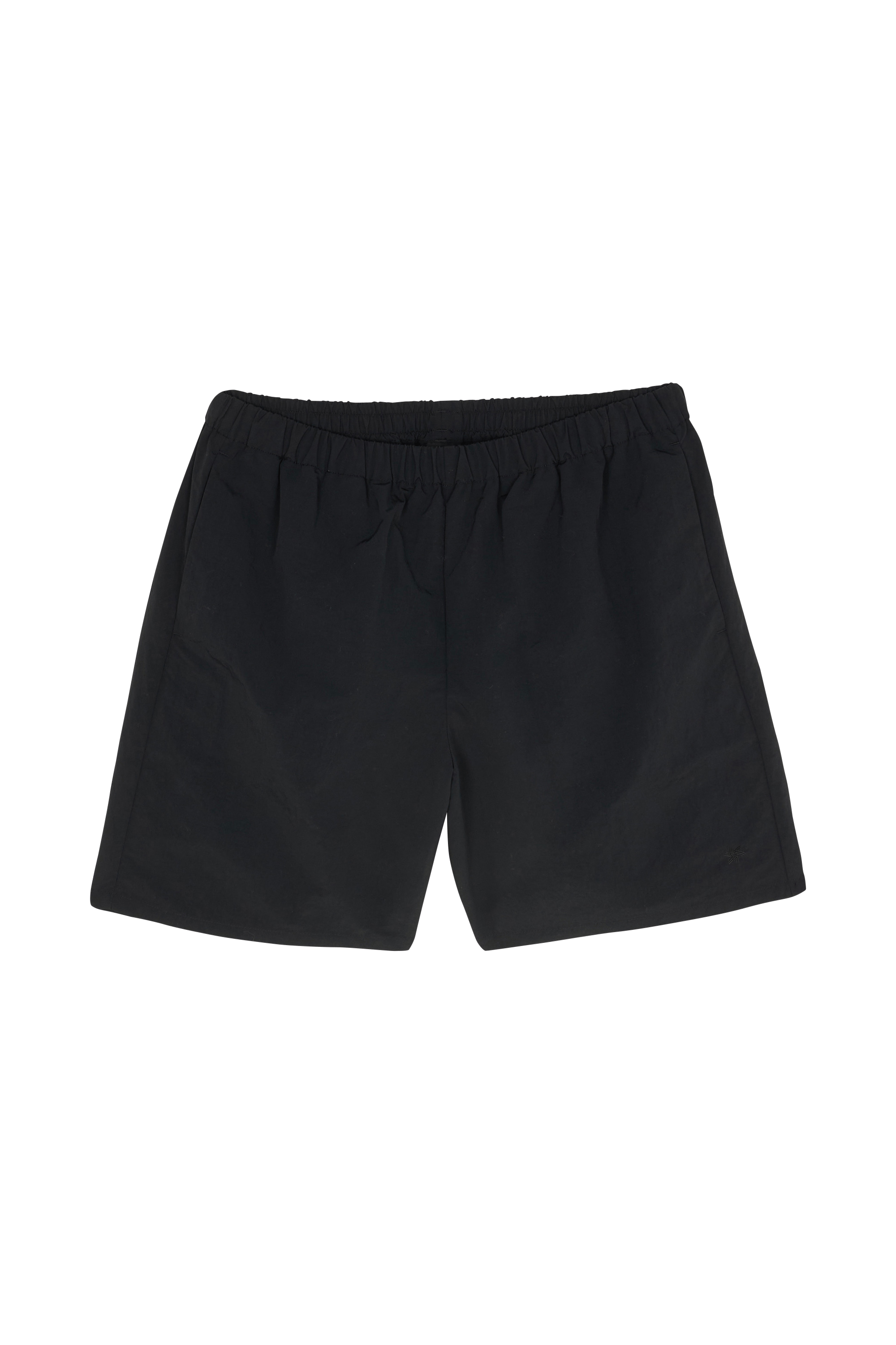 Short Nylon Shorts Black