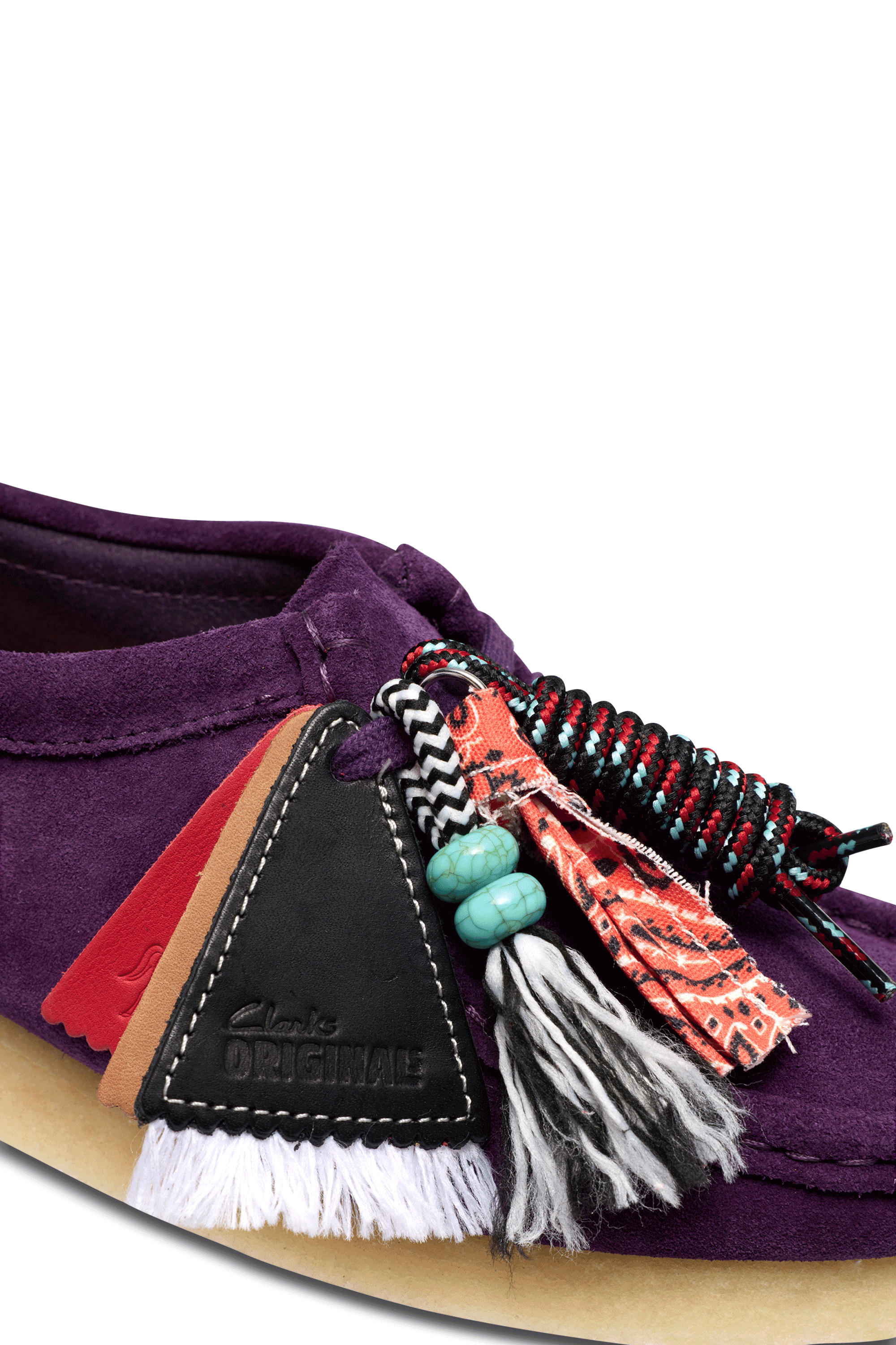 Lace-up shoes | Purple CLARKS ORIGINALS Women