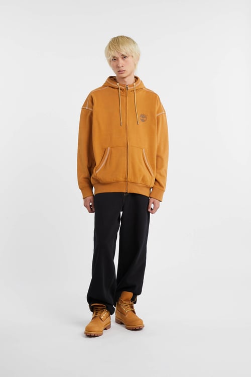 TIMBERLAND Hoodie zippé Jaune