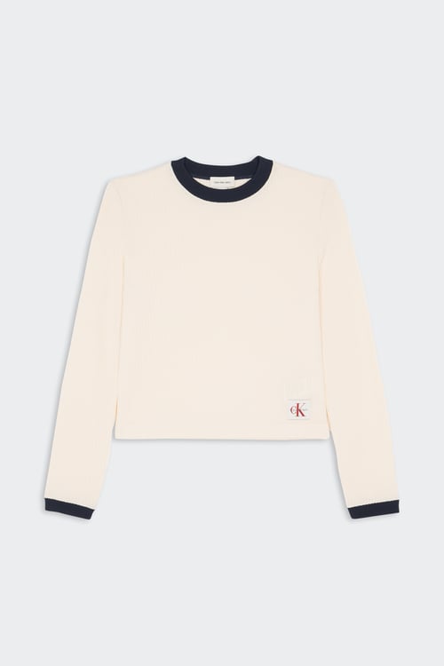 CALVIN KLEIN Top Blanc
