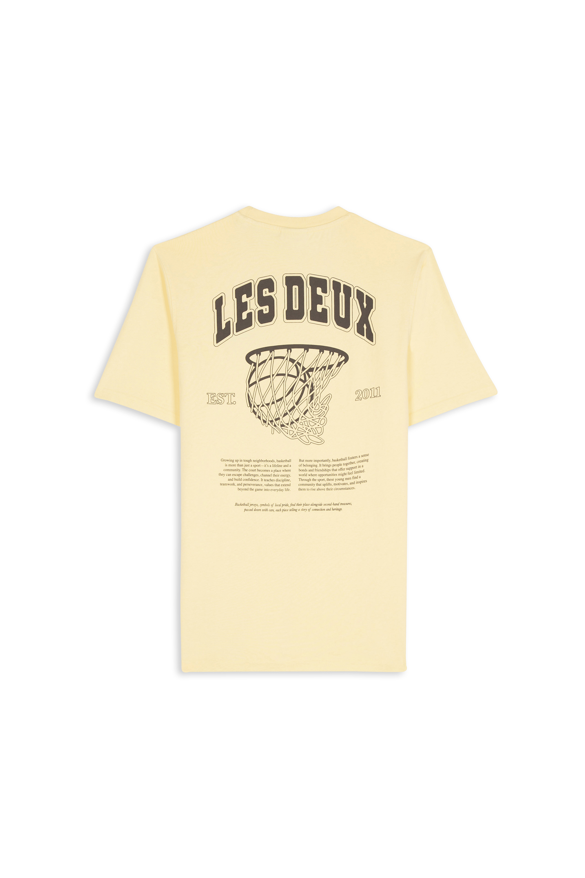 T-shirt LES DEUX Jaune