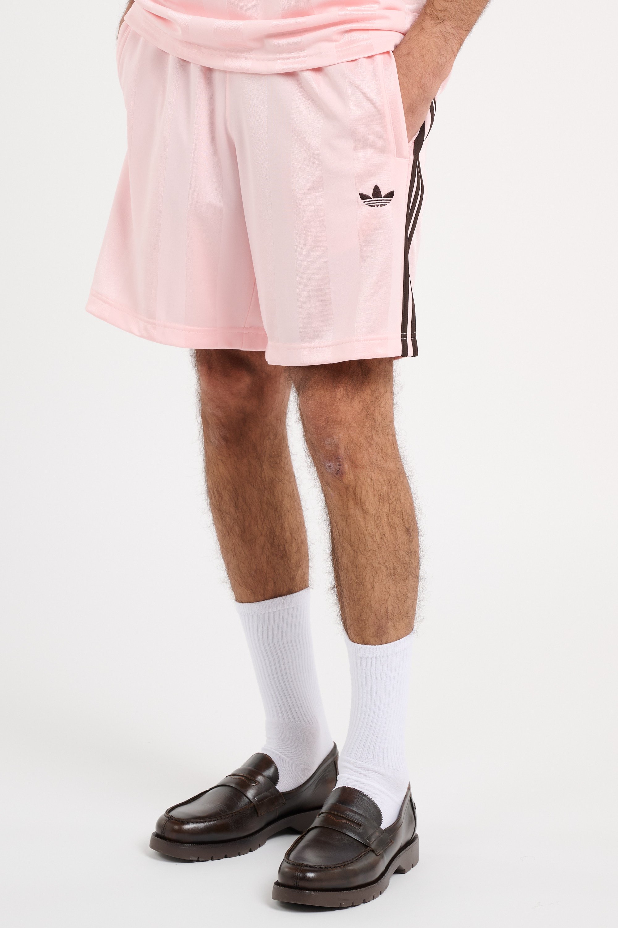 Striped oversized shirt | Pink ADIDAS Men