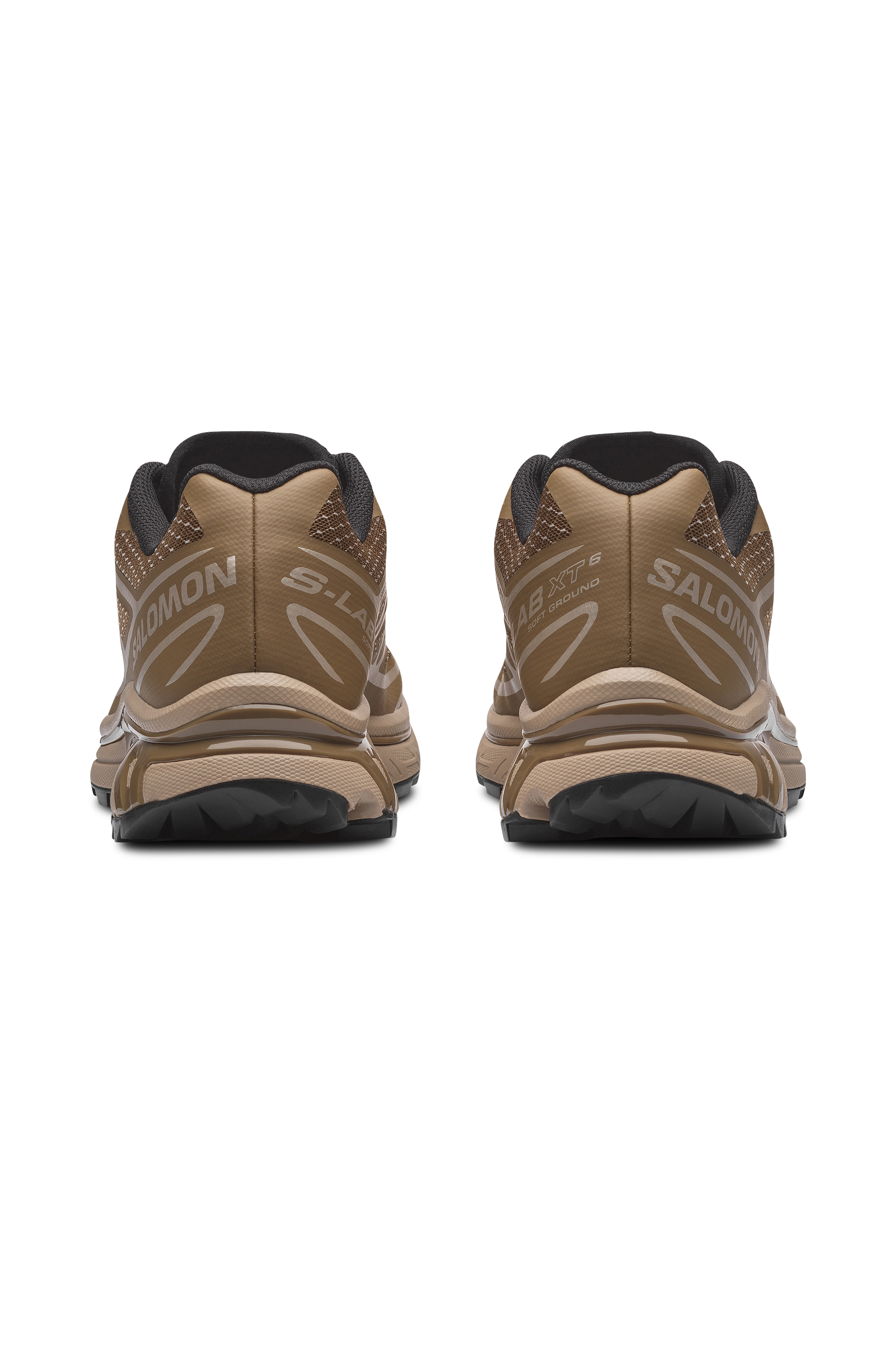 Men?s Storm 96 LO fabric and leather sneakers | Brown SALOMON Men