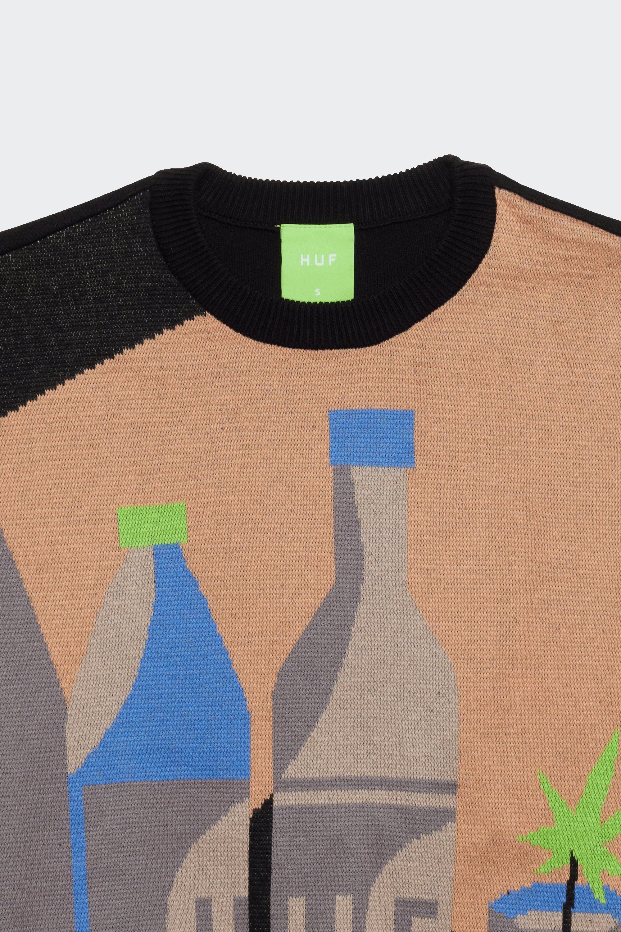 sweater | Black by HUF sweater Black