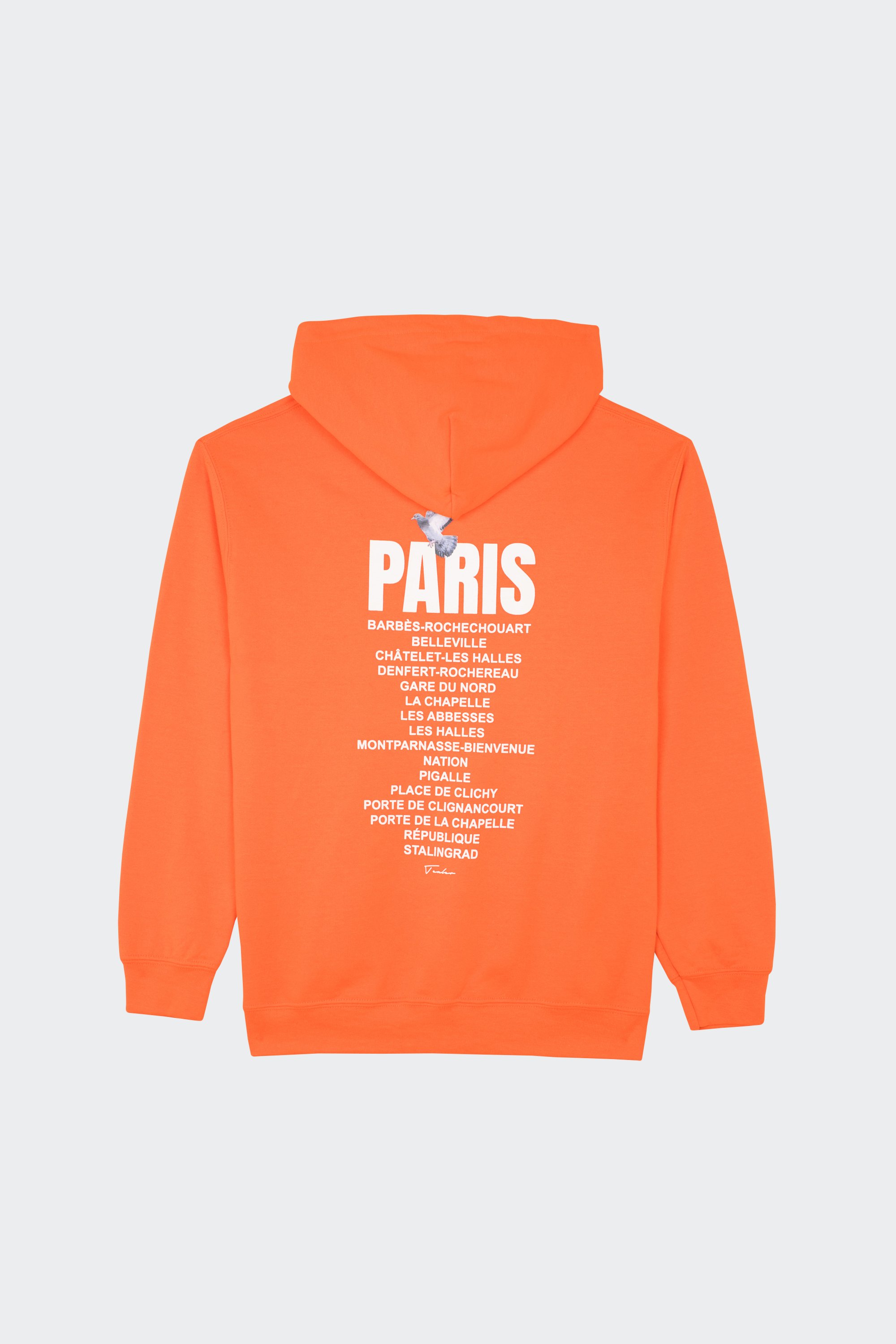 Hoodie | Orange by TEALER Hoodie Orange