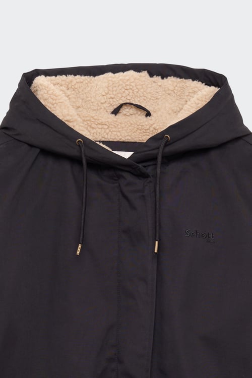 SCHOTT Parka Noir
