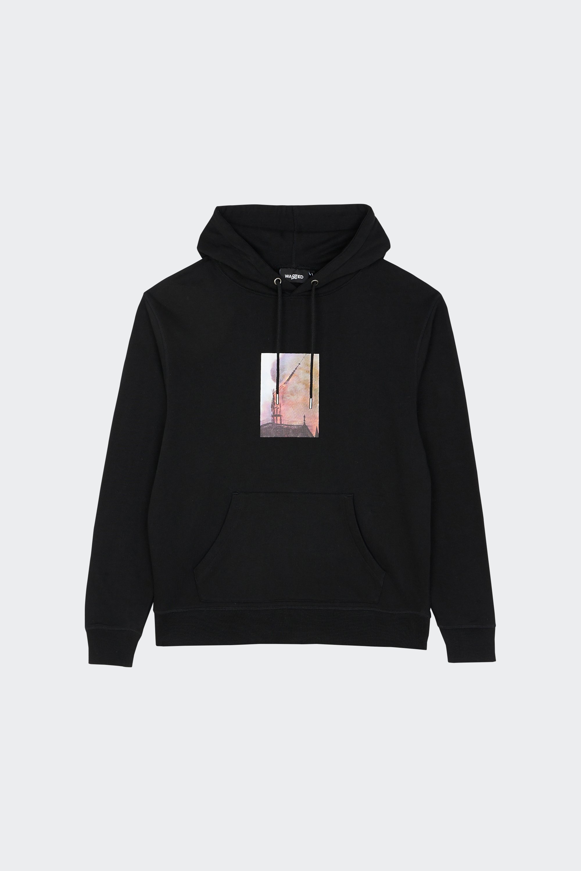 Hoodie | Black by WASTED Hoodie Black