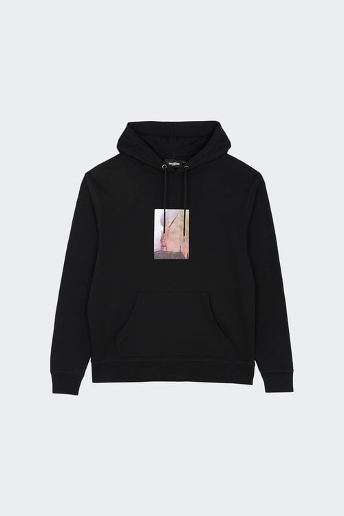 WASTED Hoodie Noir