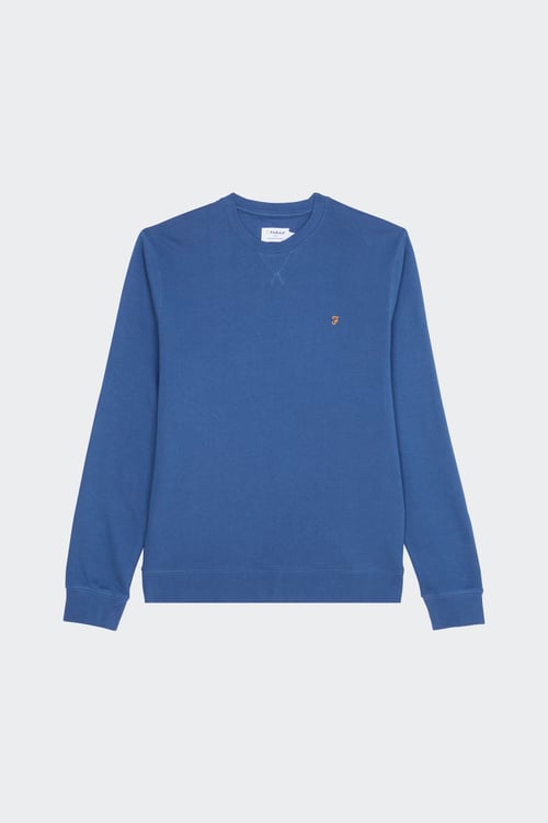 FARAH Sweatshirt Bleu