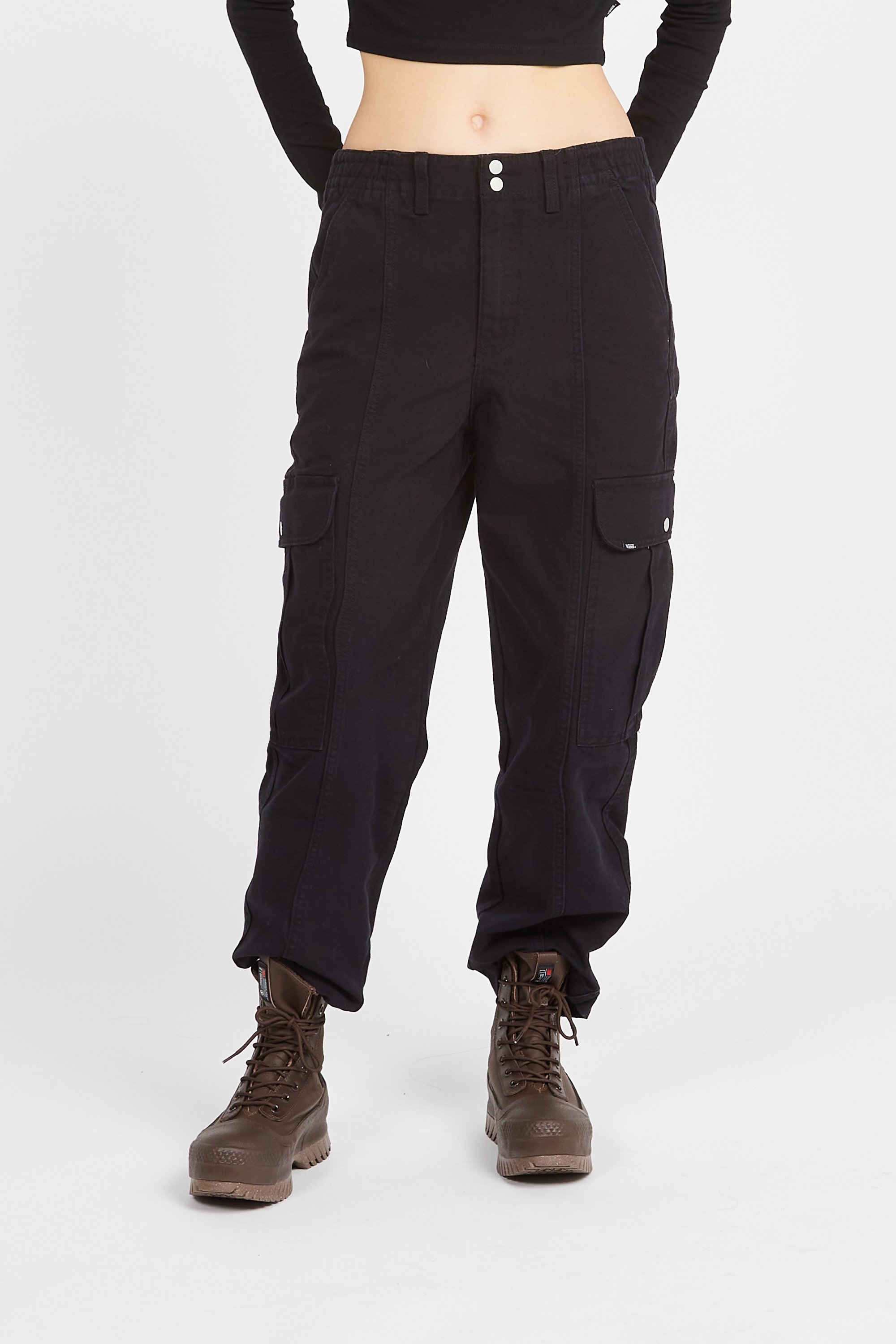 Pantalon cargo Noir