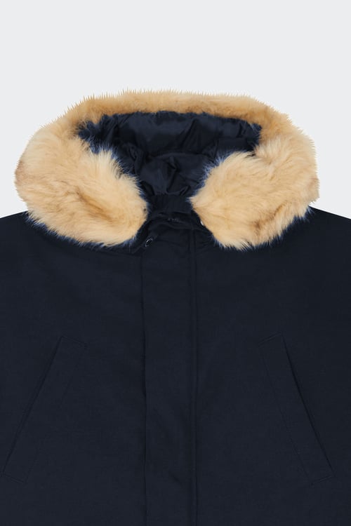 SCHOTT Parka Blue