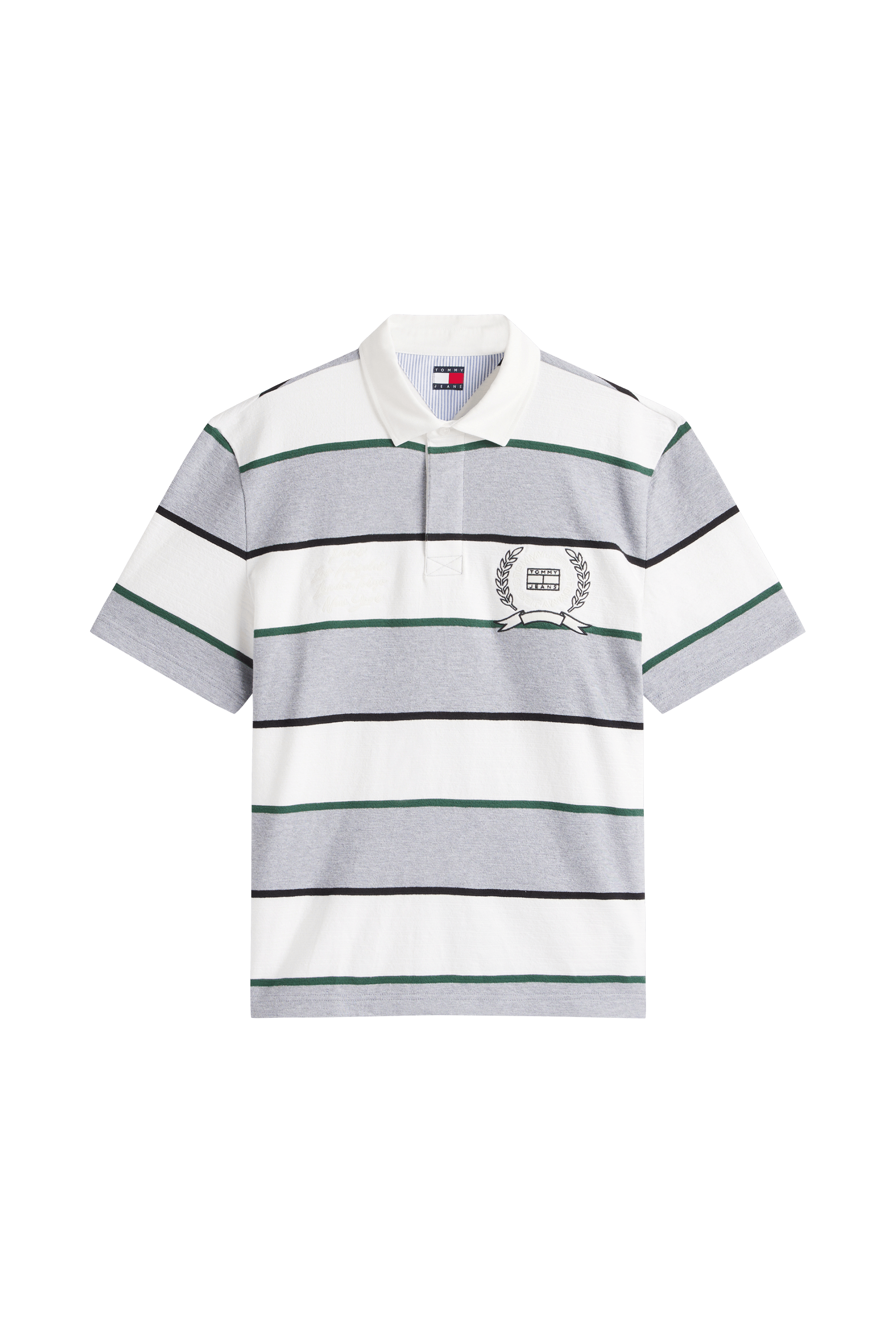Polo shirt  Grey htr stripe