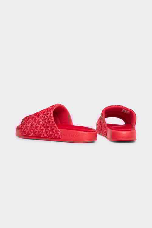 ADIDAS Claquettes Rouge