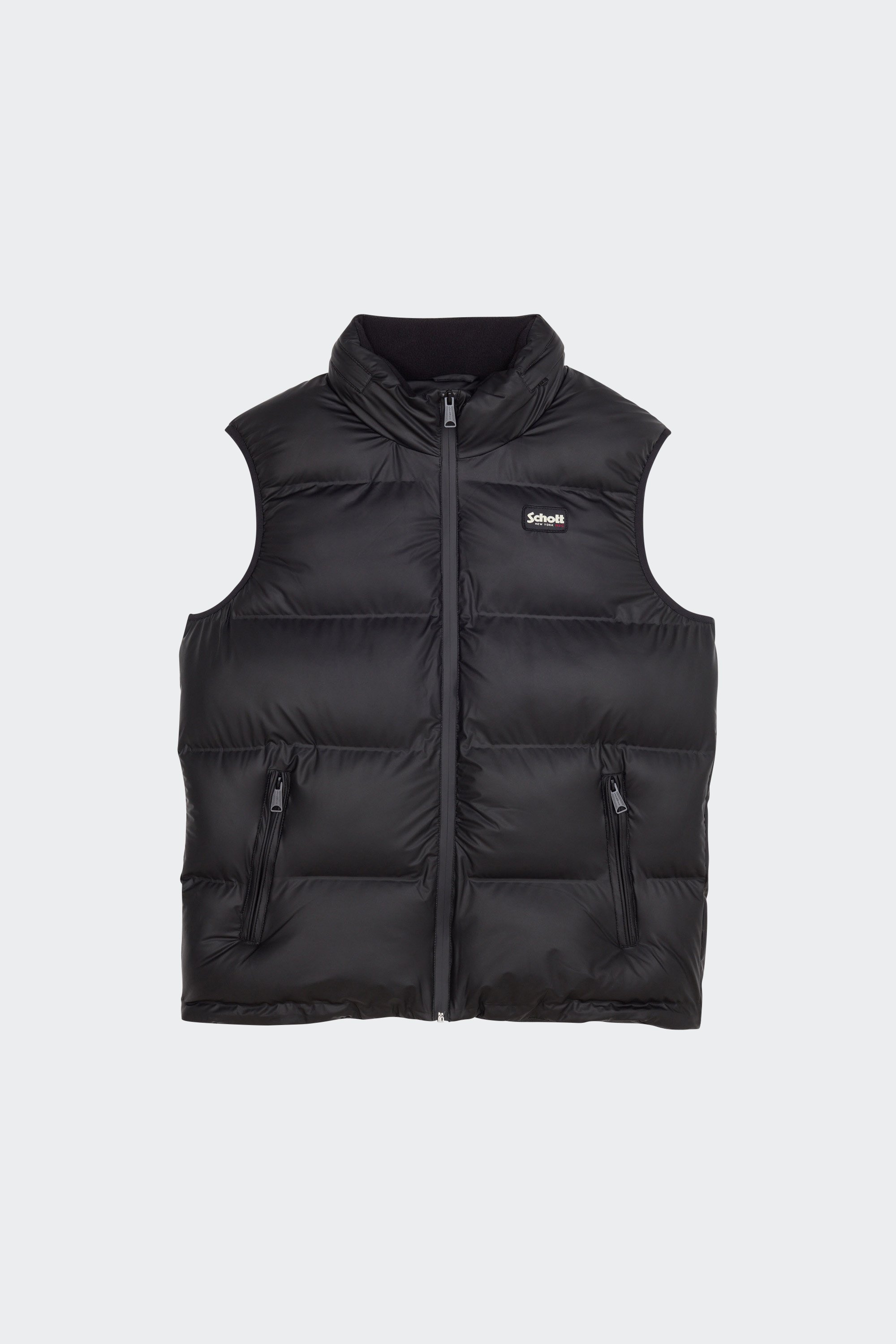 Puffer Jacket | Black by SCHOTT Puffer Jacket Black