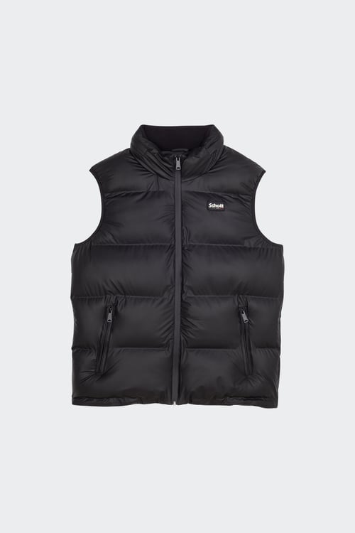 SCHOTT Puffer Jacket Black