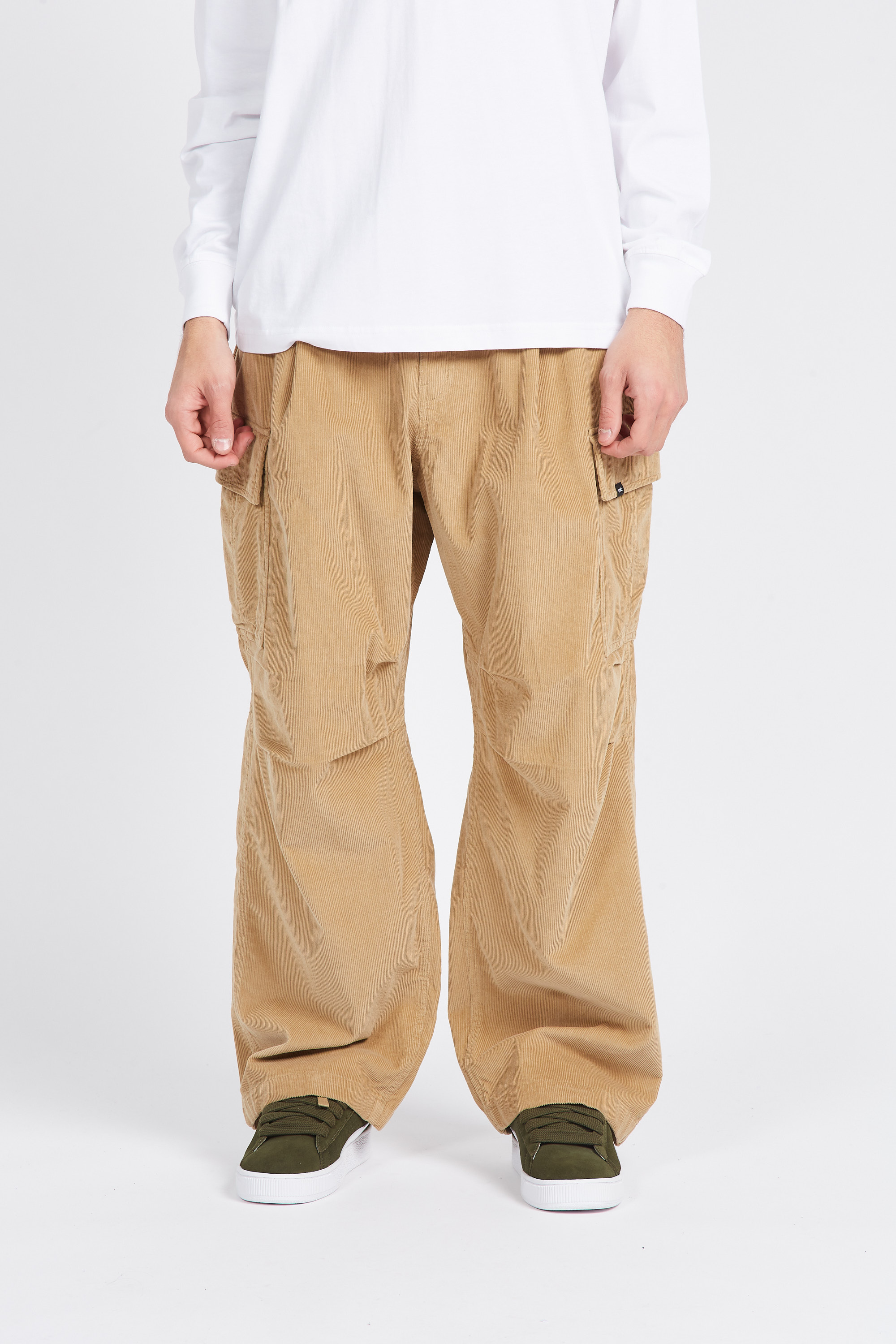 Pantalon cargo Beige