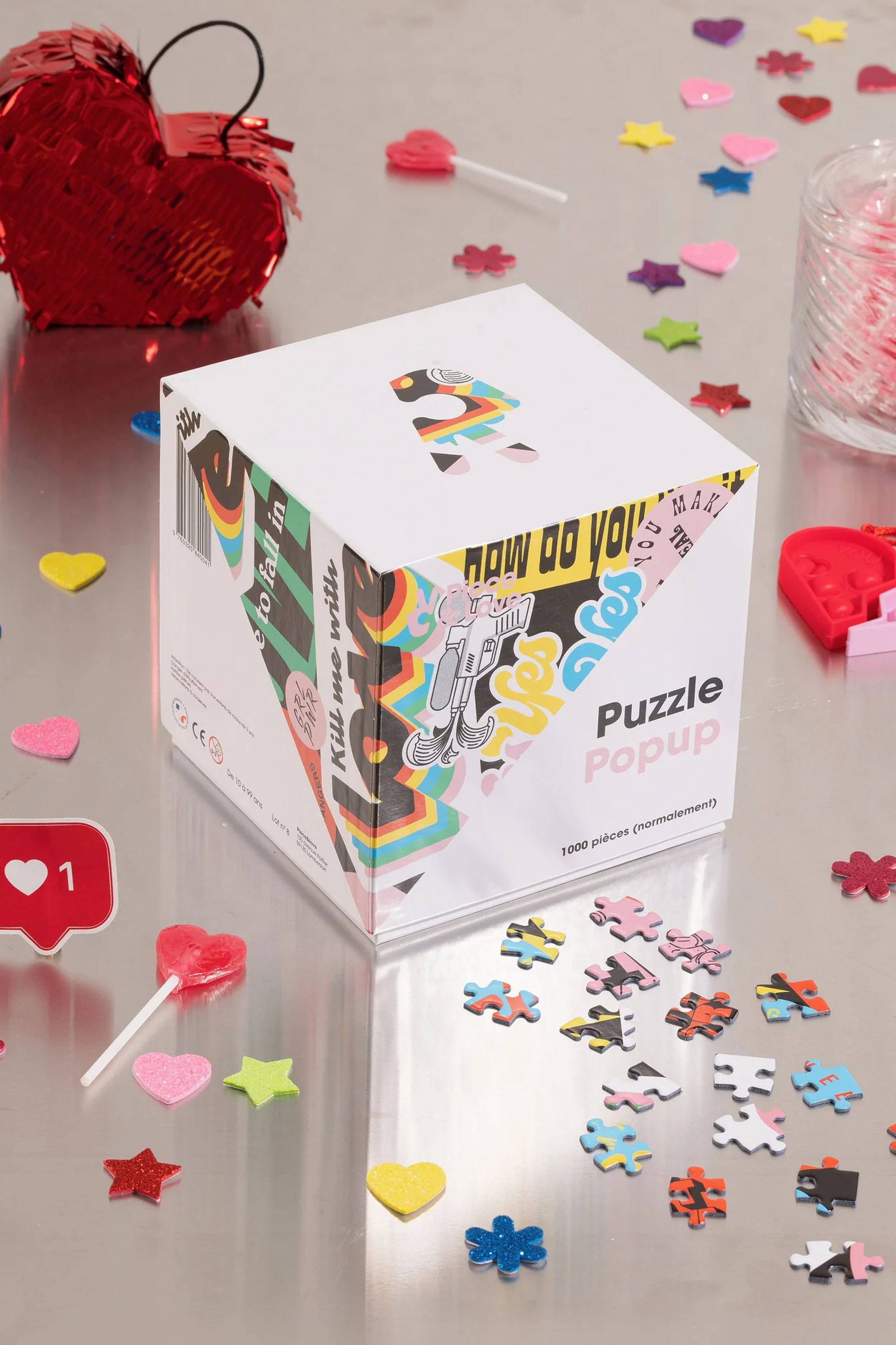 Jeu PIECE AND LOVE Multicolore