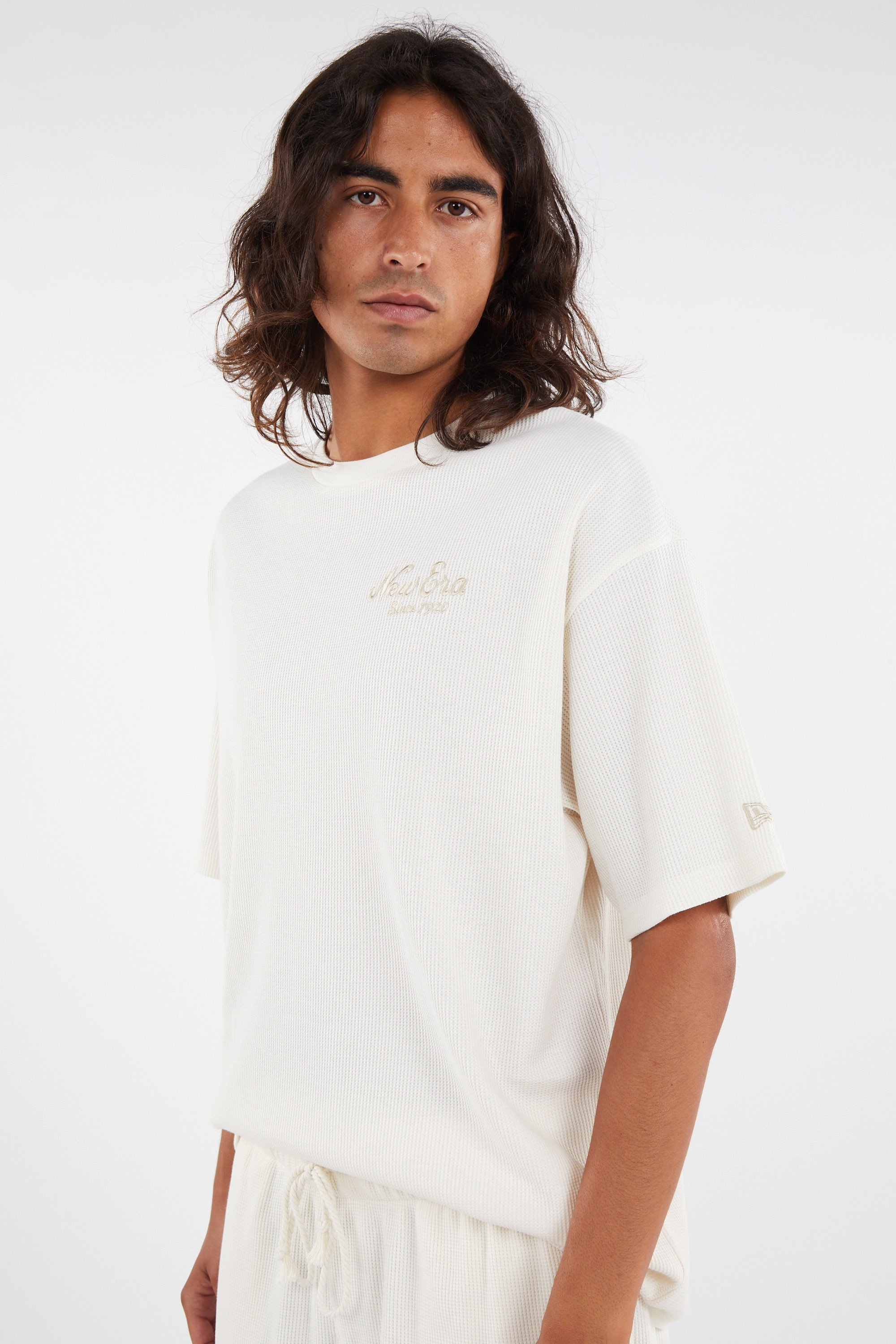 NEW ERA T-shirt Beige