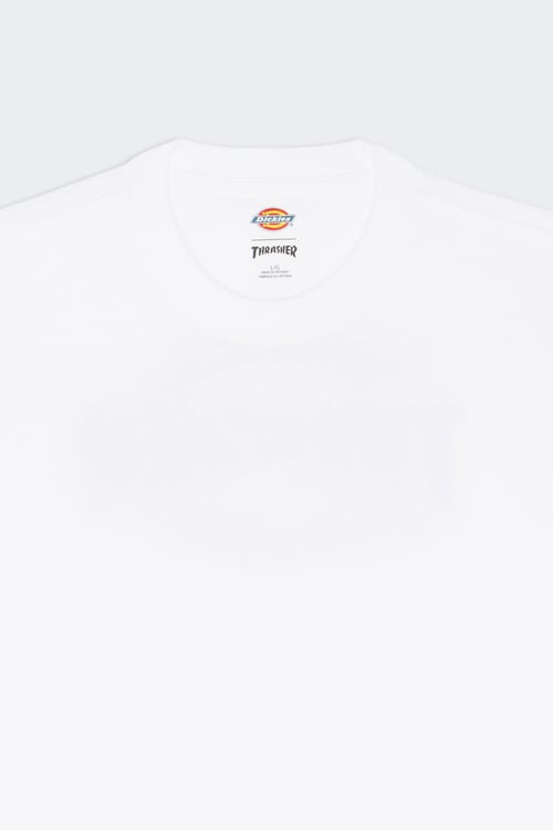 DICKIES Regular-fit round-neck cotton T-shirt White